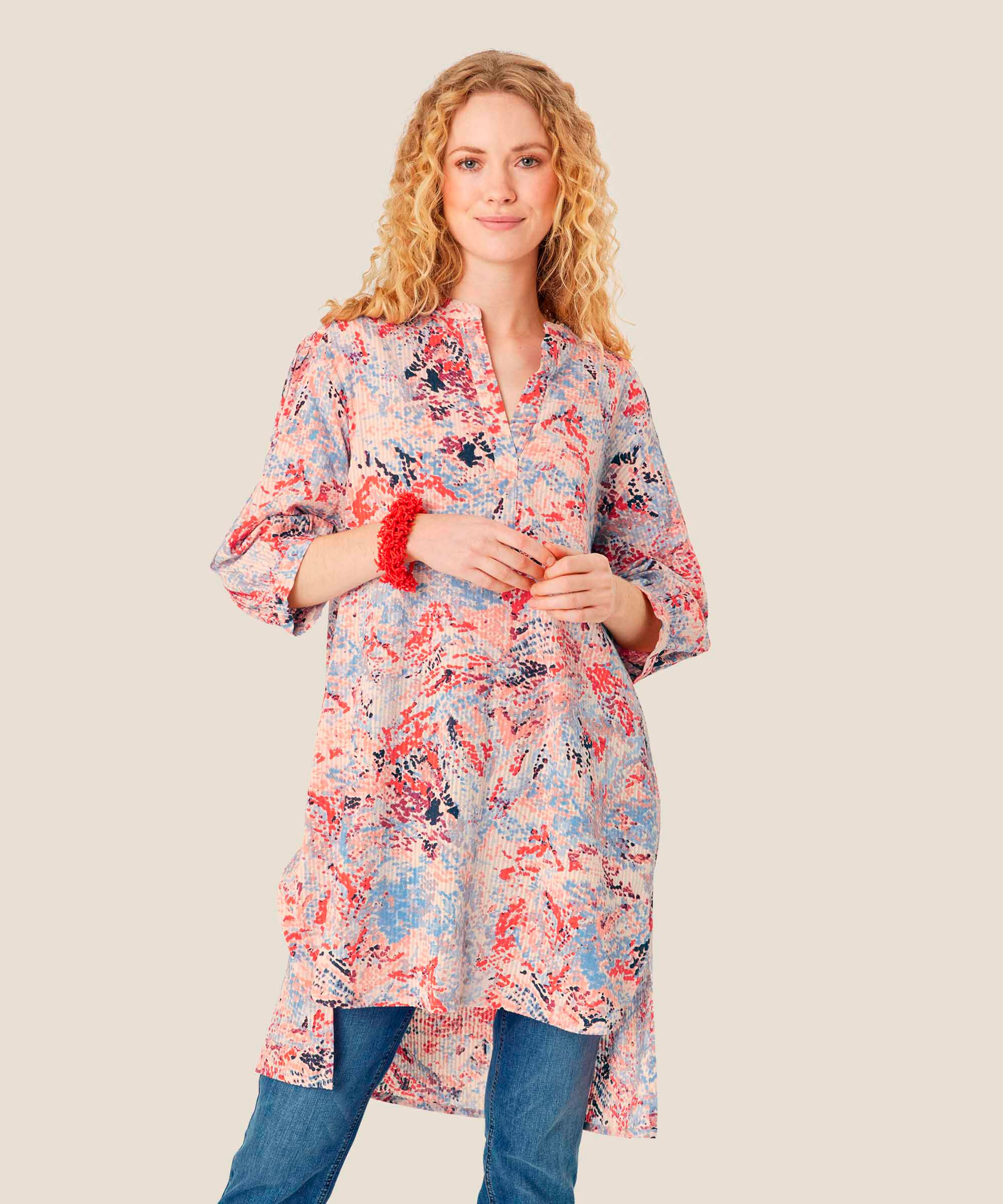 Gloriann Tunika, Orange com