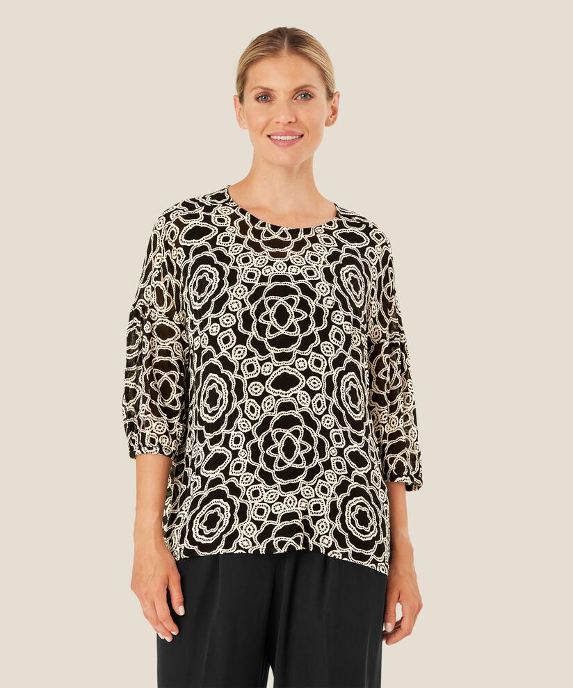 Dilu Blus, Black