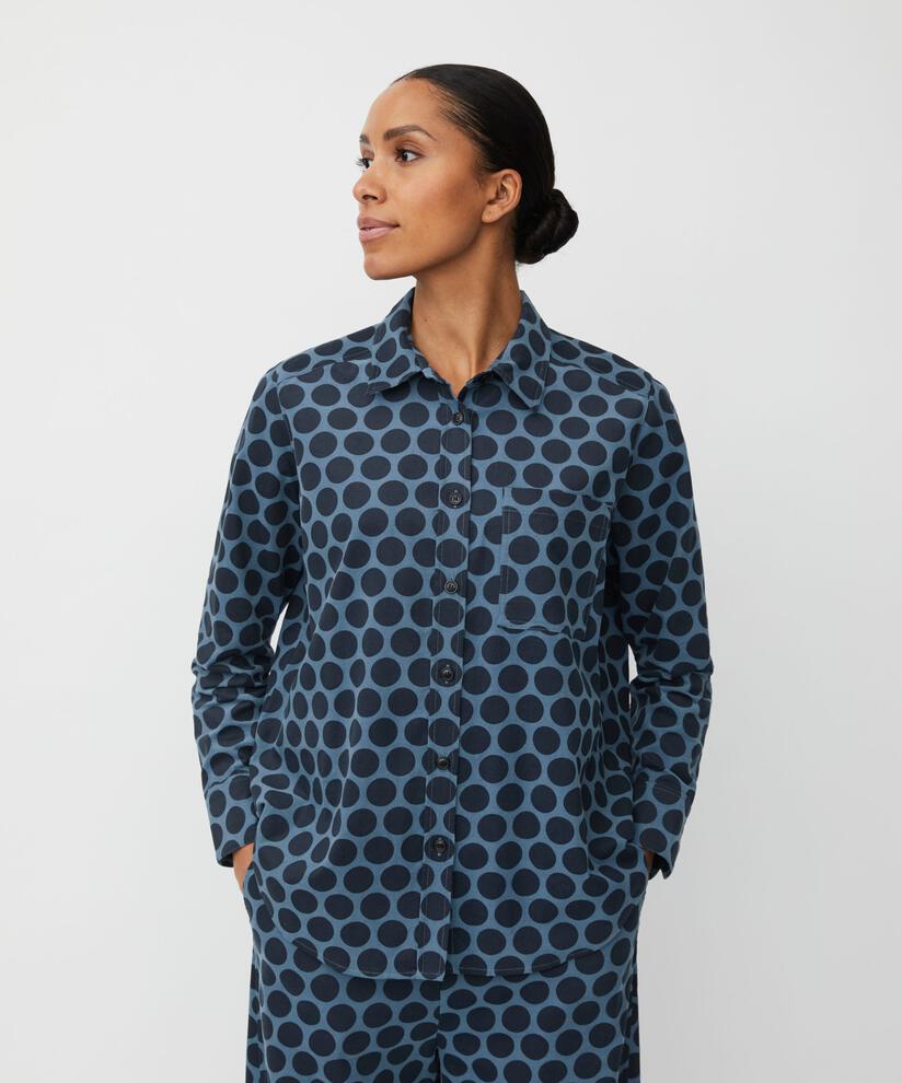 Indiba Skjorta, Navy Blazer