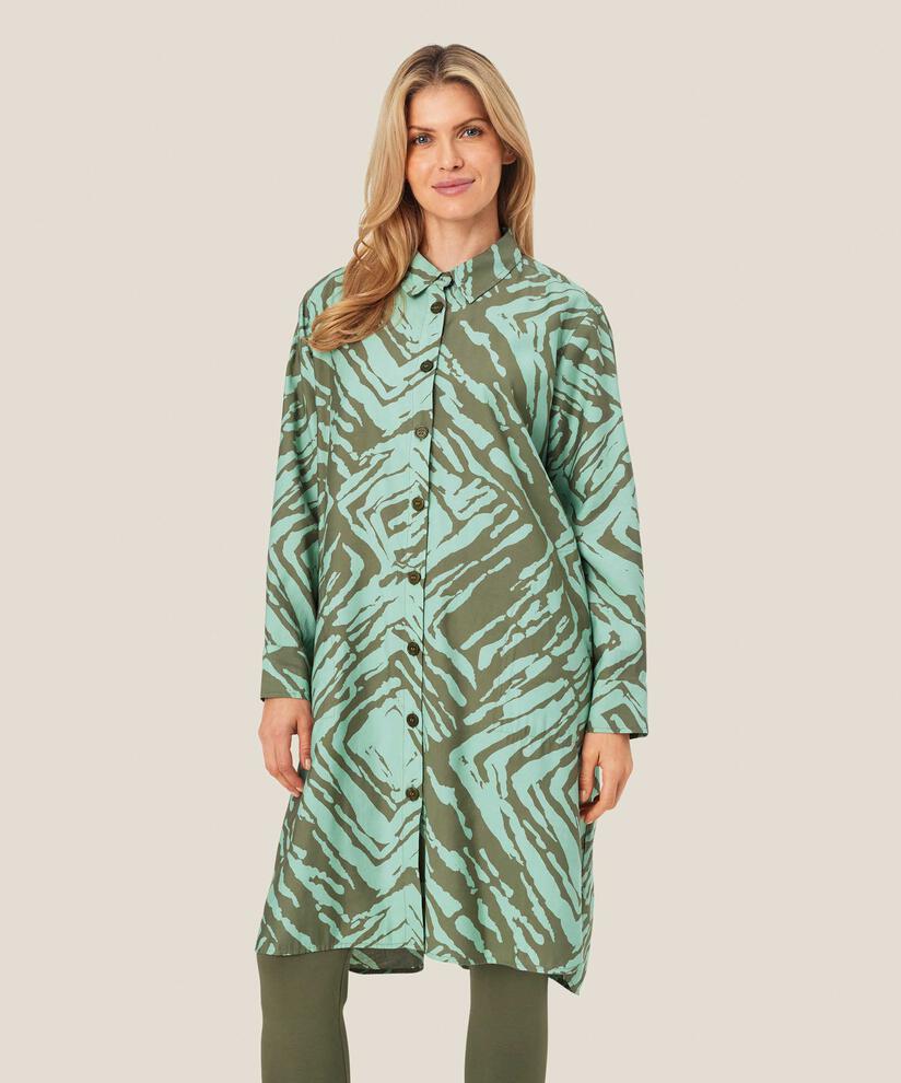 Ninel Skjortklänning, D. Lichen Green