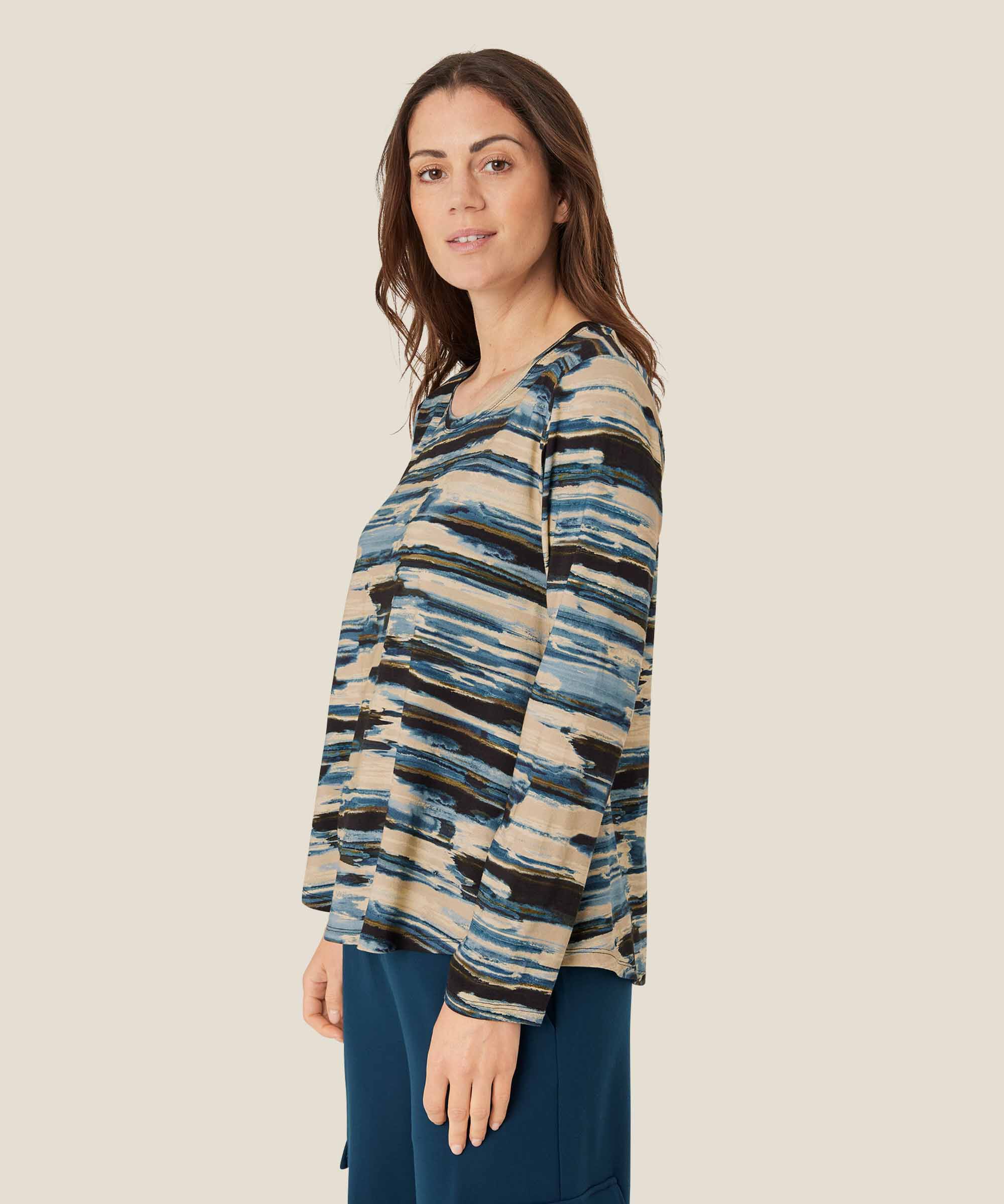 Badisna JERSEY Topp, Blue Fog