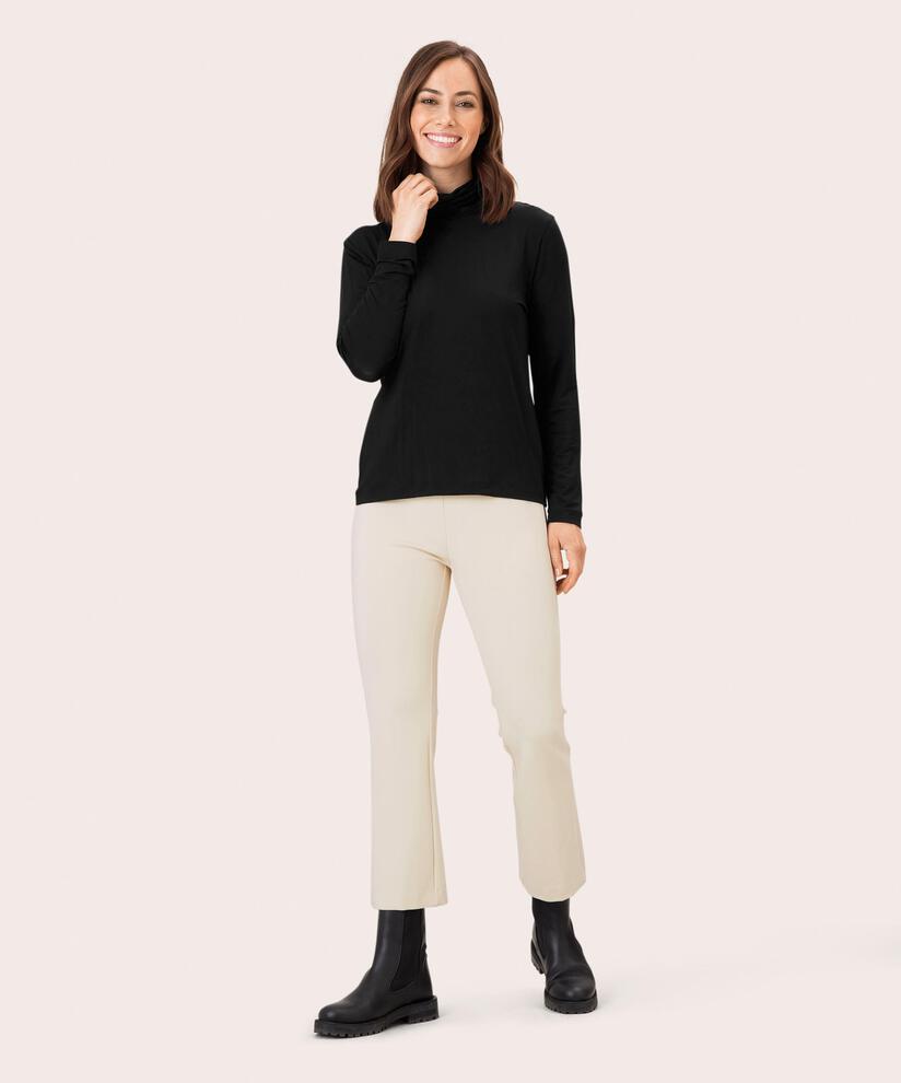 Brunis JERSEY Topp, Black