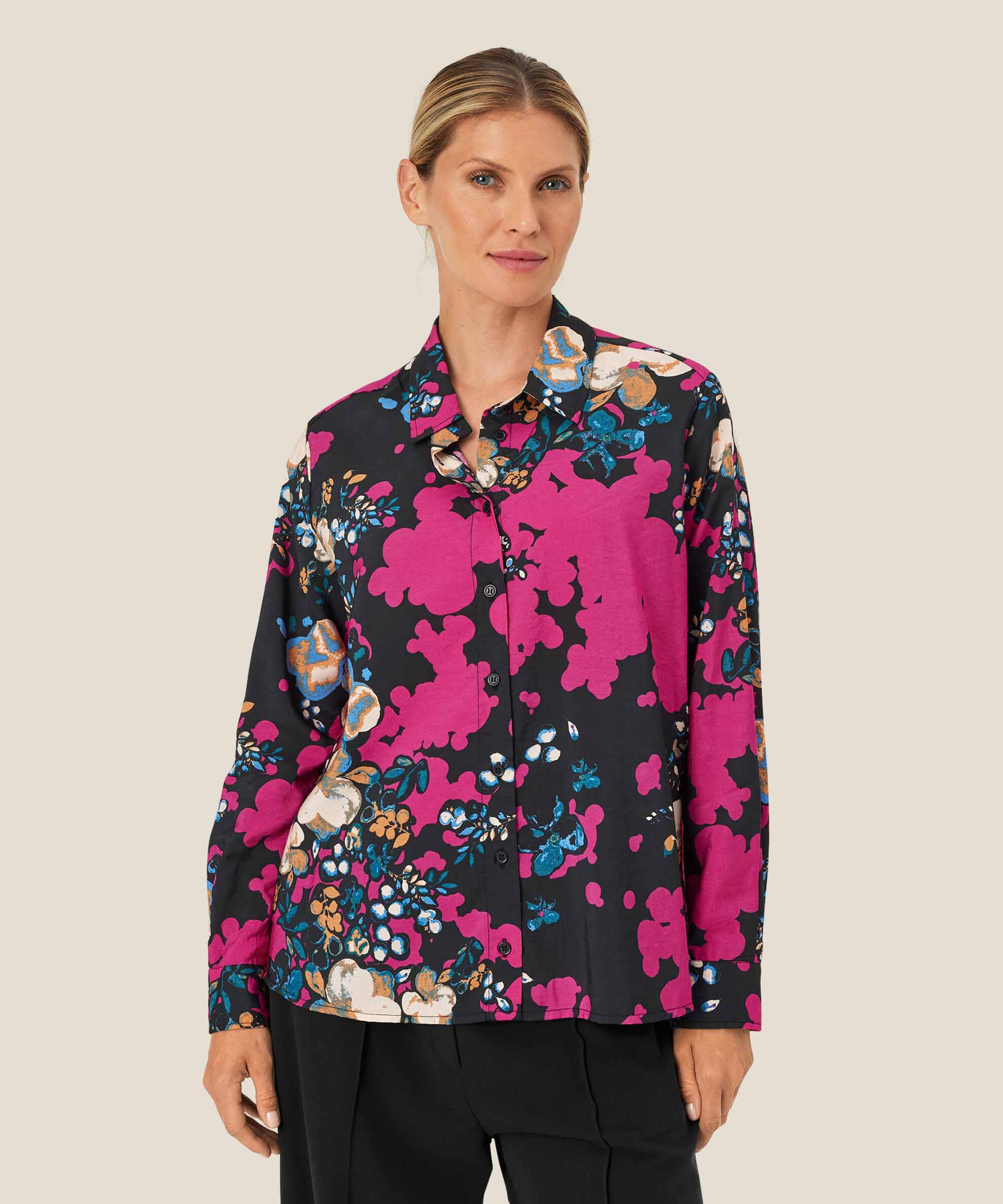 Imma Skjorta, Fuchsia Red