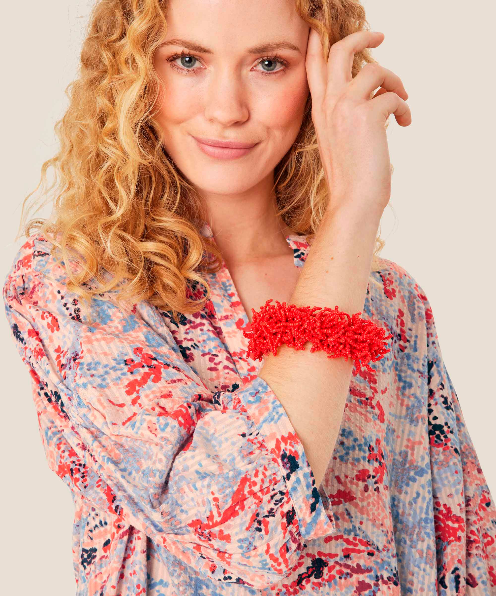 Refia Armband, Orange com