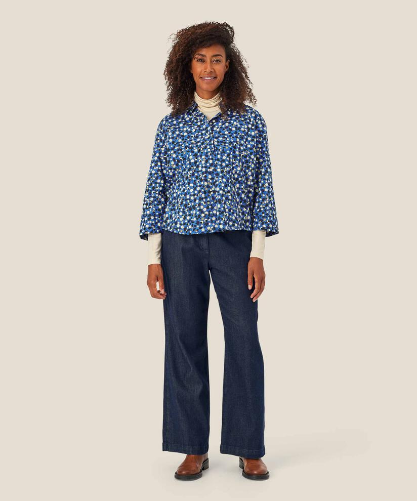 Iduki Skjorta, Federal Blue