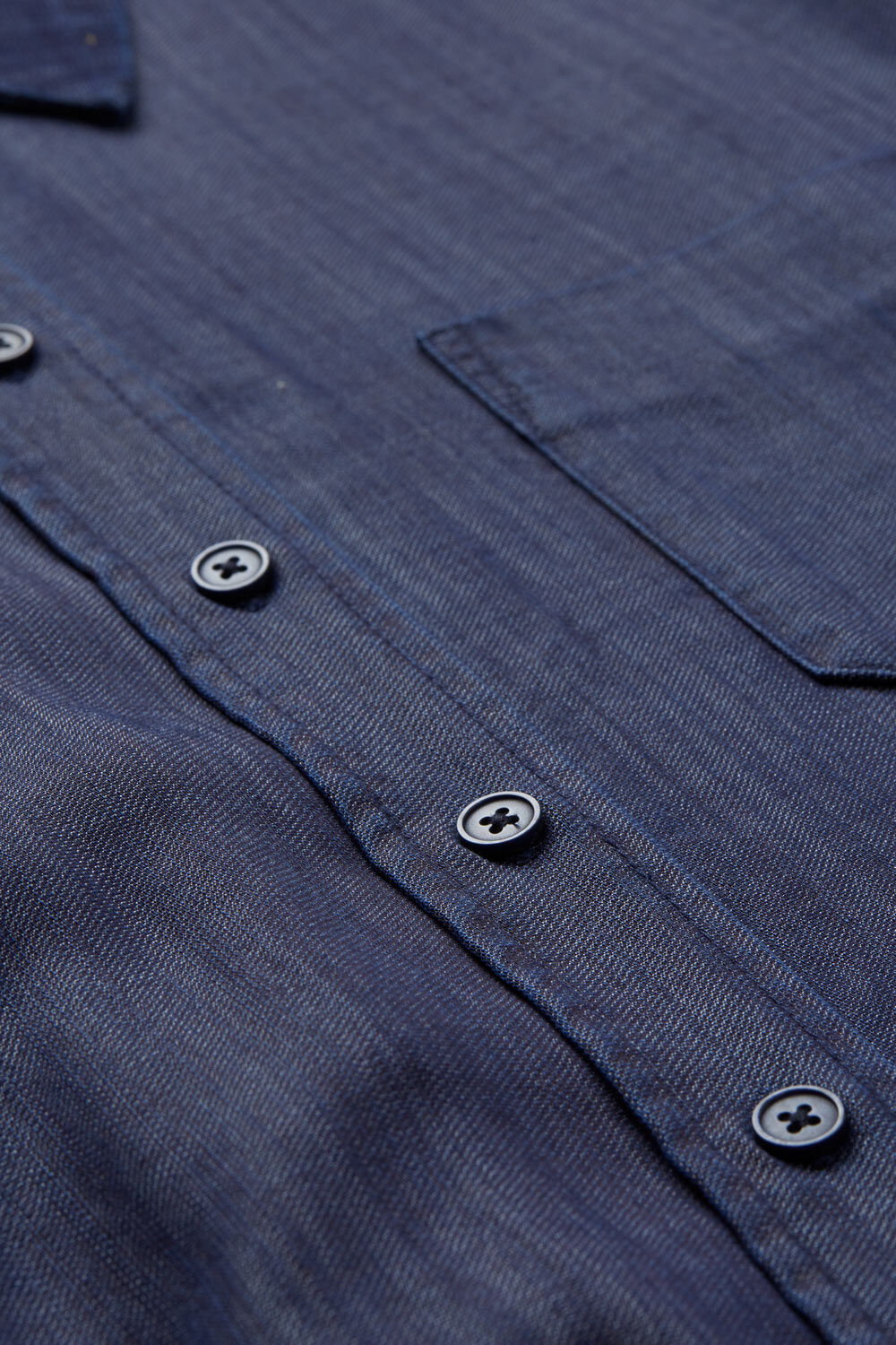 IVETTA SKJORTA, Dark Denim