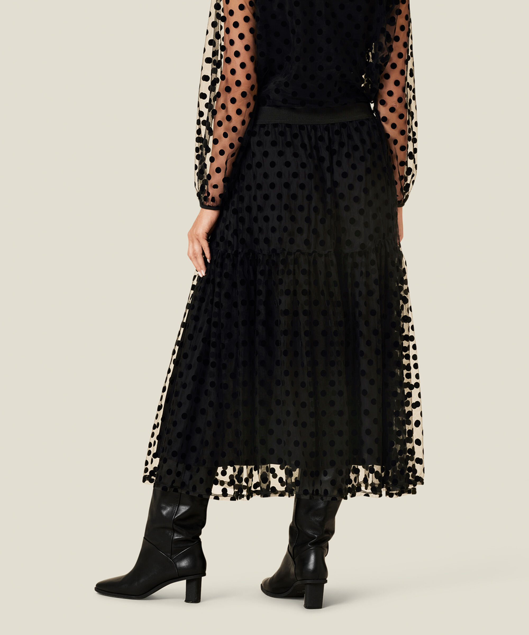 SIENNA KJOL, Black