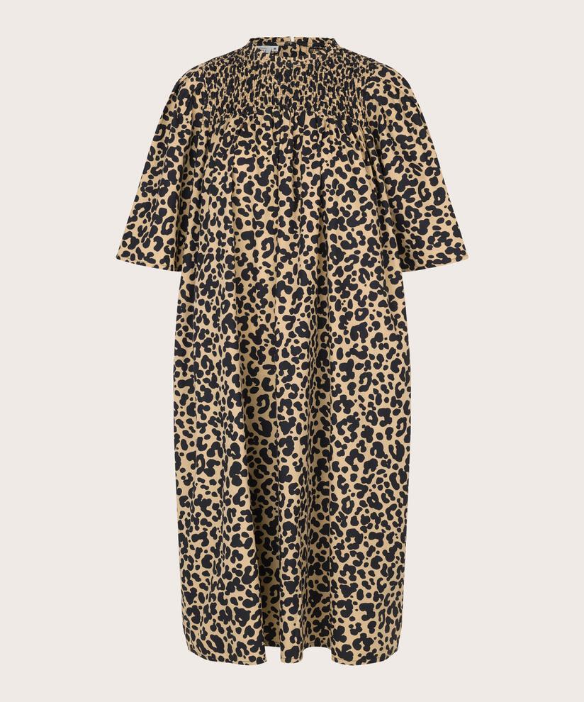 NIRASSA KLÄNNING, Pale Khaki