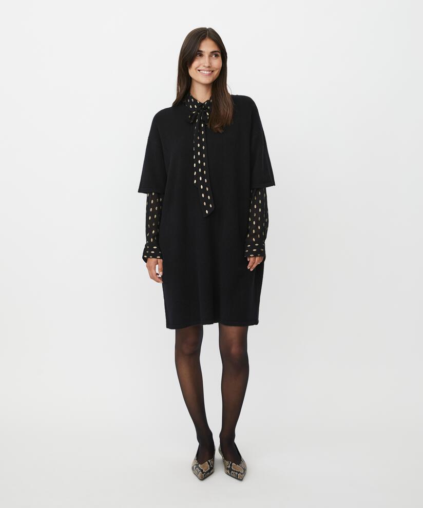 Nyrovia Ullklänning, Black