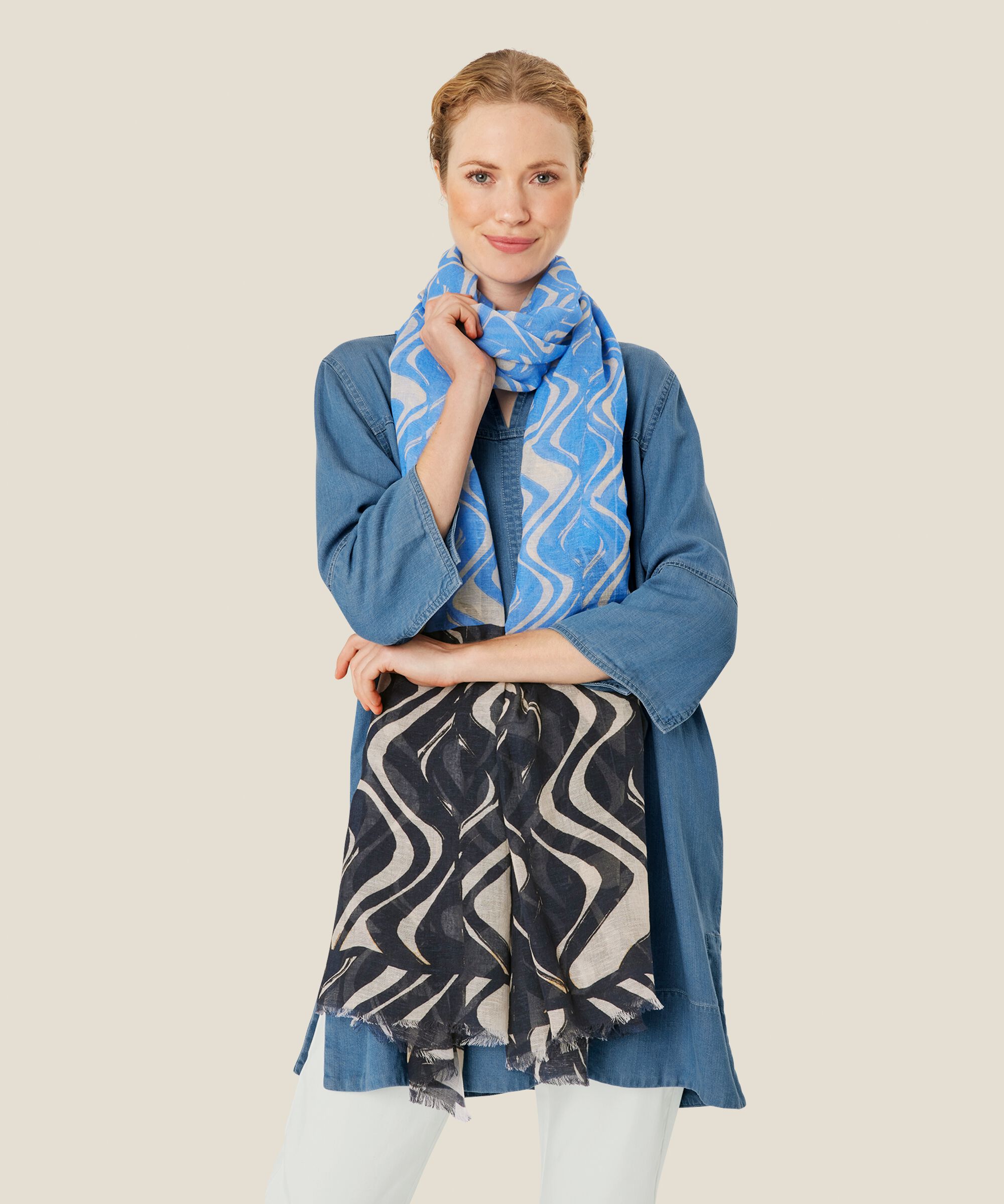 Aylin Scarf, Blue Bonnet