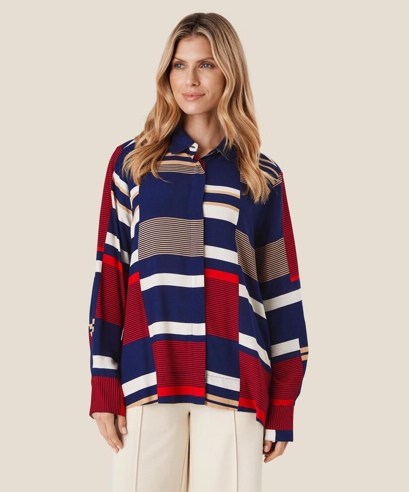 Ingala Skjorta, Maritime Blue