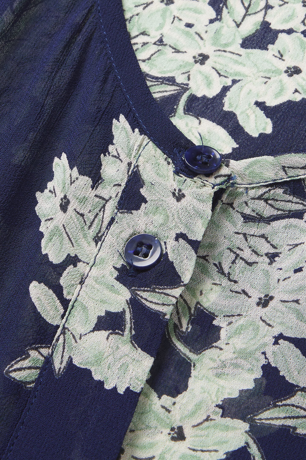 IESHA SKJORTA, Medieval Blue