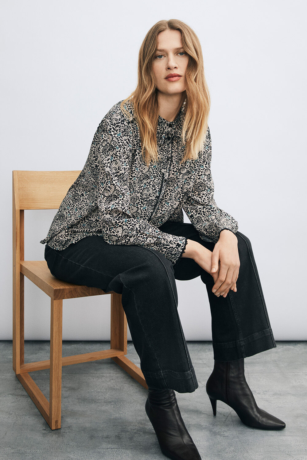 Imaya skjorta - Ponderosa Pine, Parvelena Jeans - Black