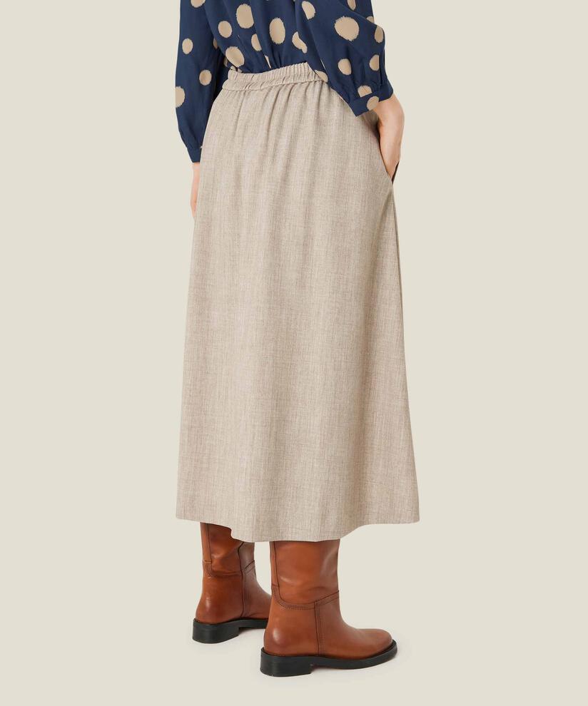 Summer Kjol, Beige melange