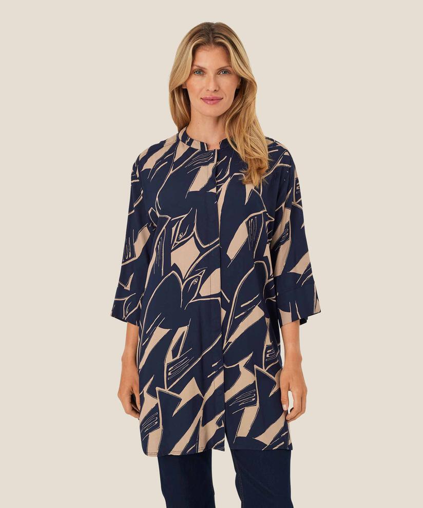 Geam Skjorta, Navy Blazer