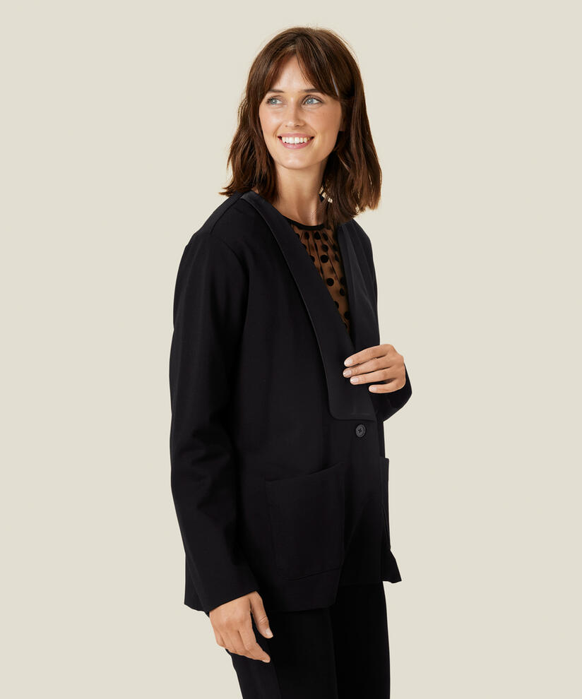 JENNY JERSEY KAVAJ, Black