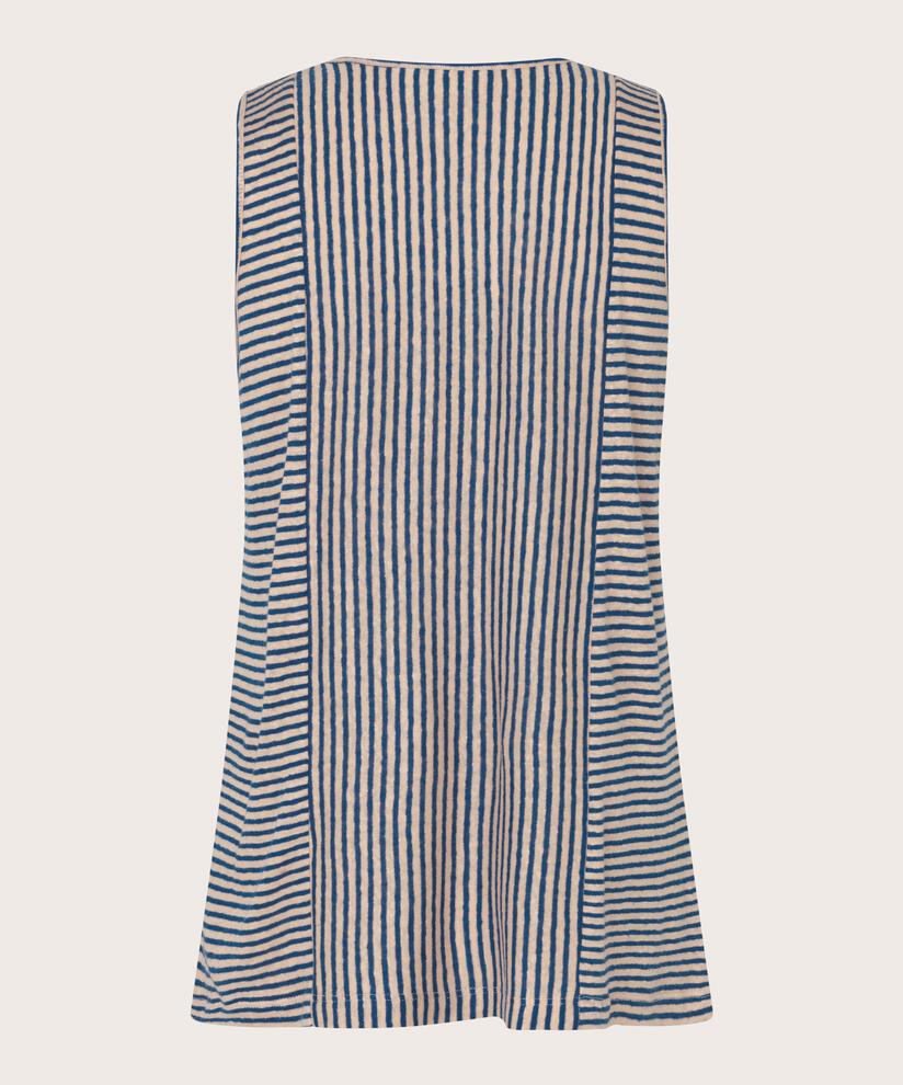 Da JERSEY Topp, Navy Peony
