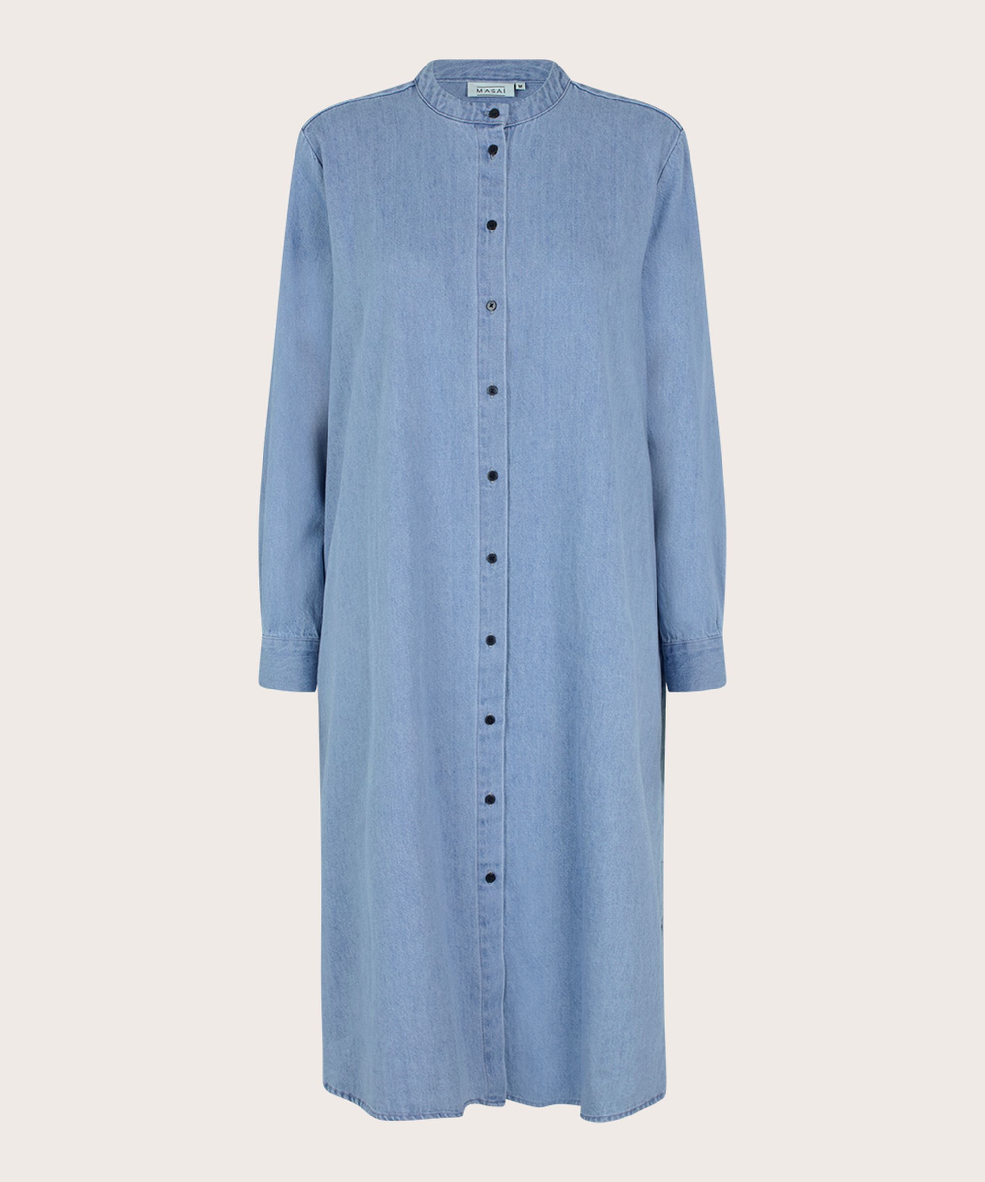 Naja Skjortklänning, Light Denim