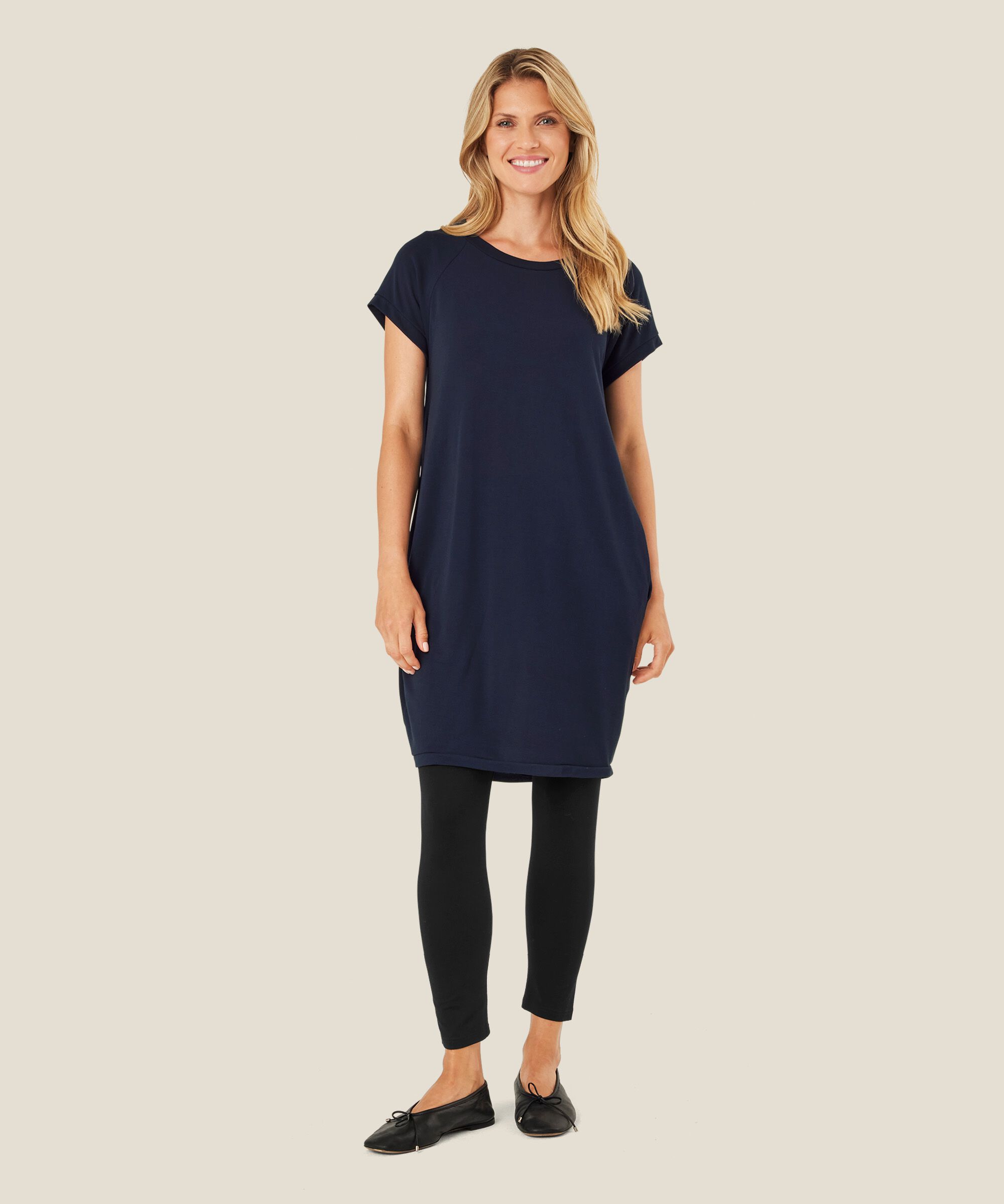 Galina JERSEY Tunika, Navy