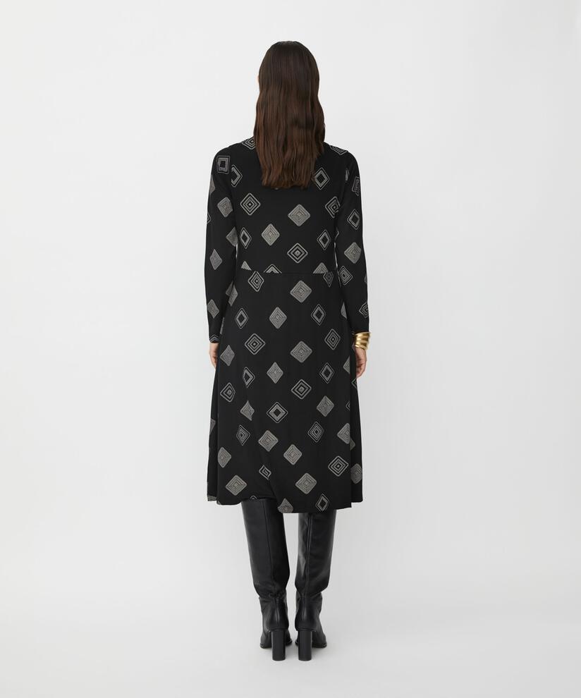 Natsuko JERSEY Klänning, Black