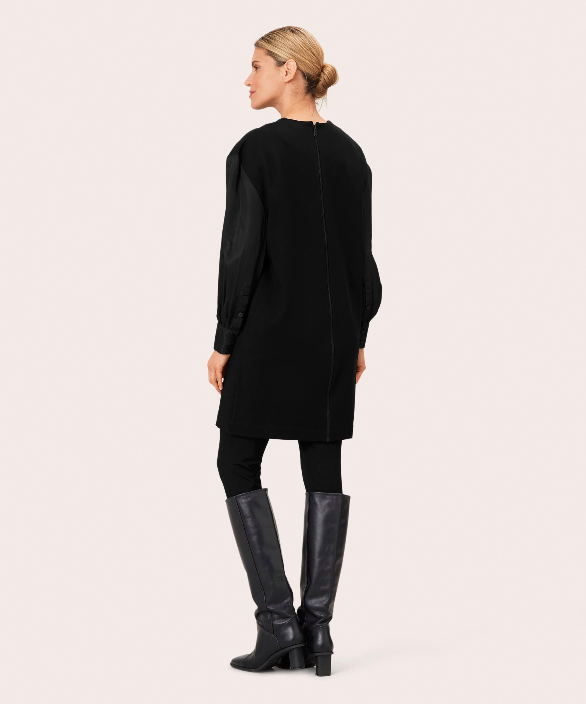 Nicolina JERSEY Klänning, Black