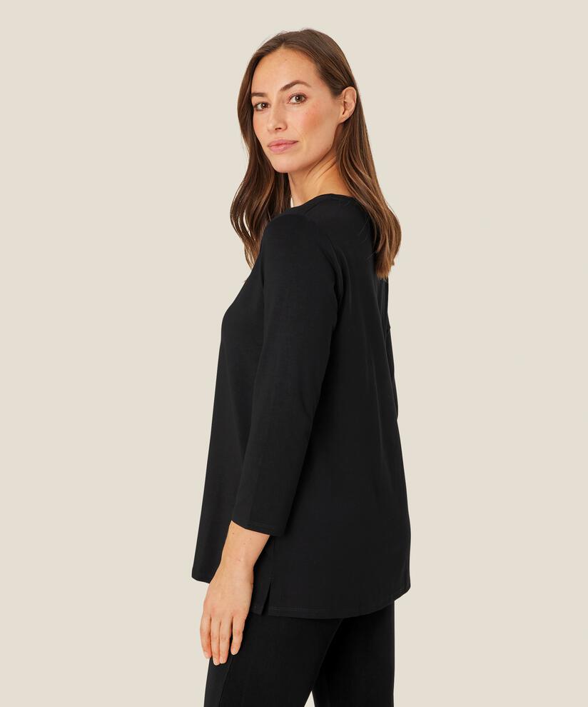 Cecille JERSEY Topp, Black
