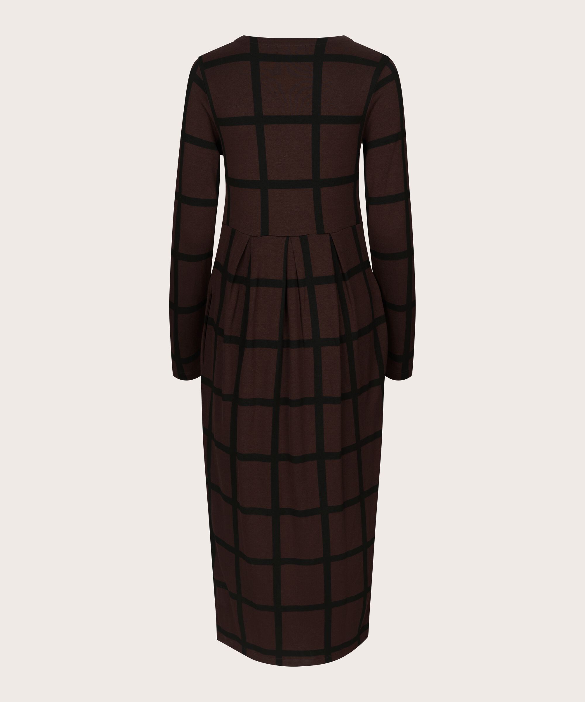 Nilana JERSEY Klänning, Coffee Bean