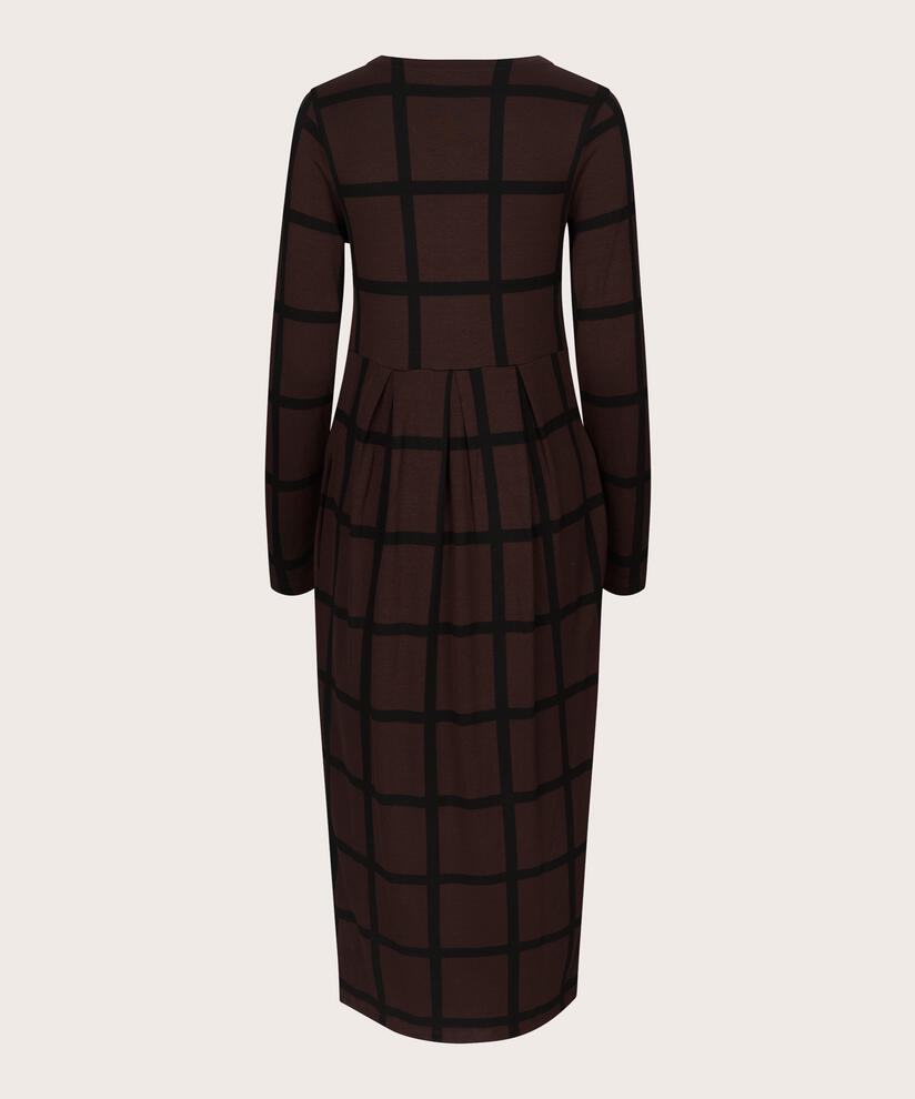 Nilana JERSEY Klänning, Coffee Bean