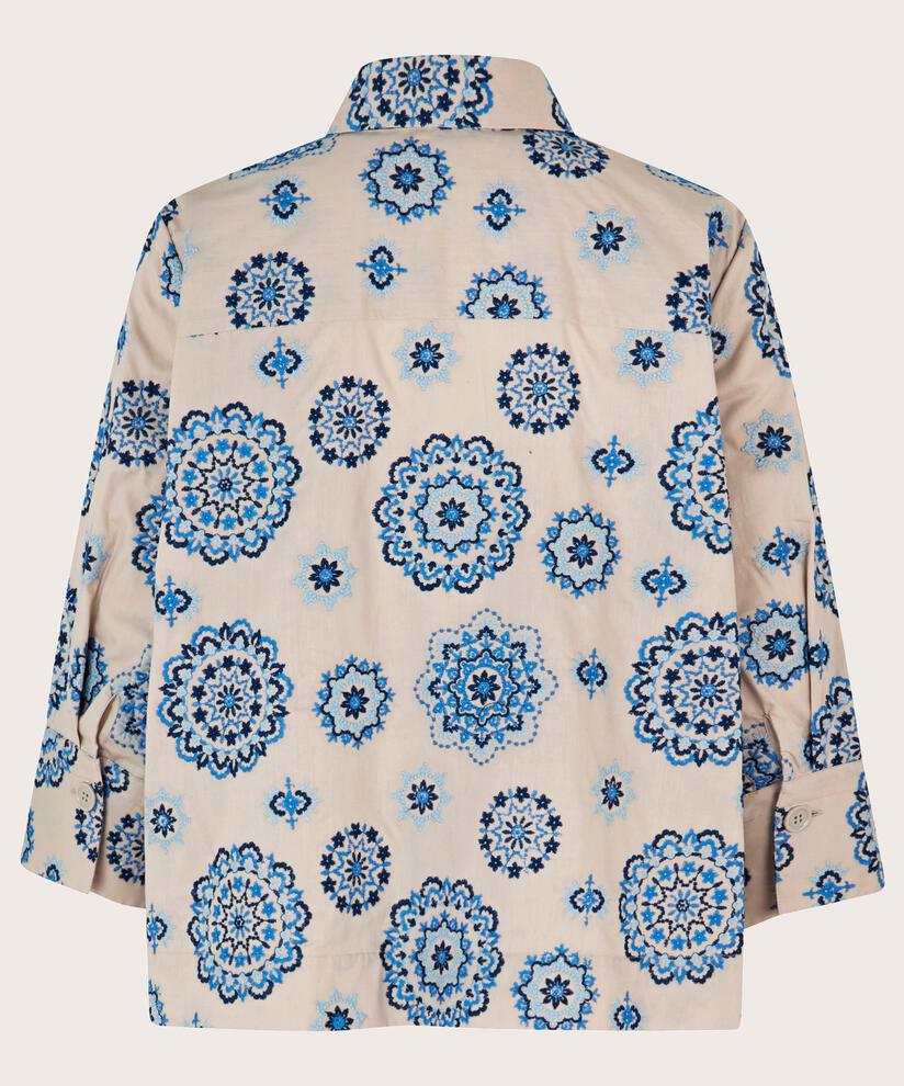 Idakaia Skjorta, Nebulas Blue