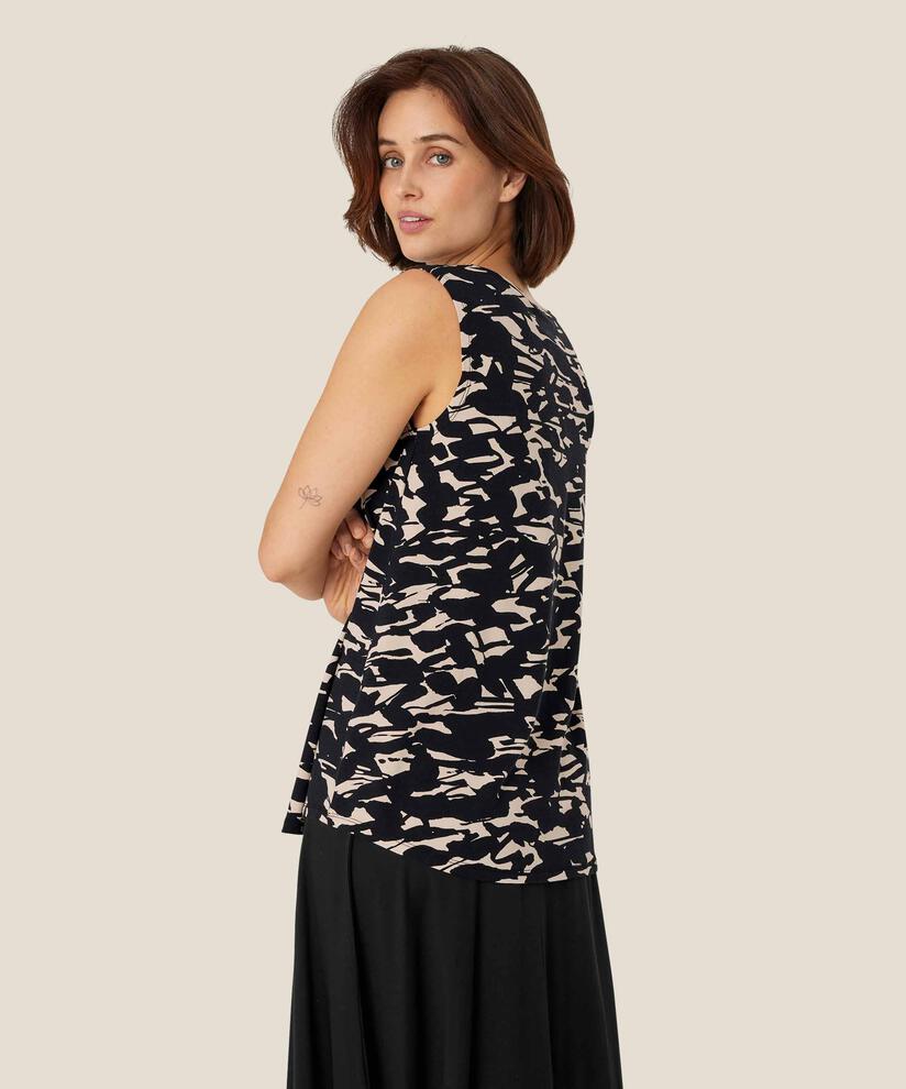 Elisa JERSEY Topp, Black