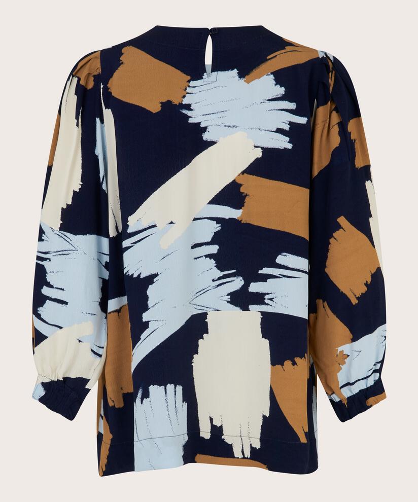 Brisa Bluse, Maritime Blue