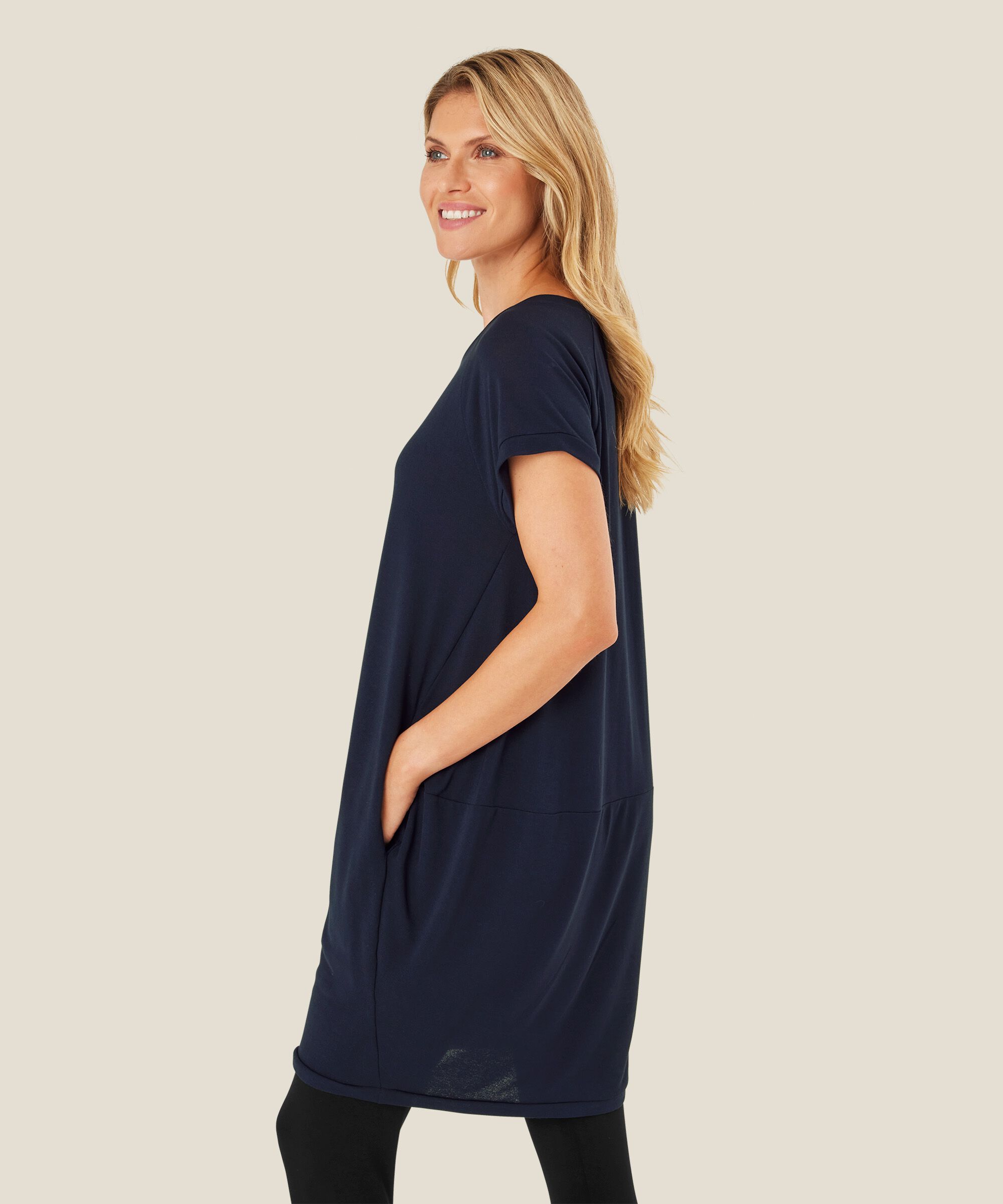 Galina JERSEY Tunika, Navy