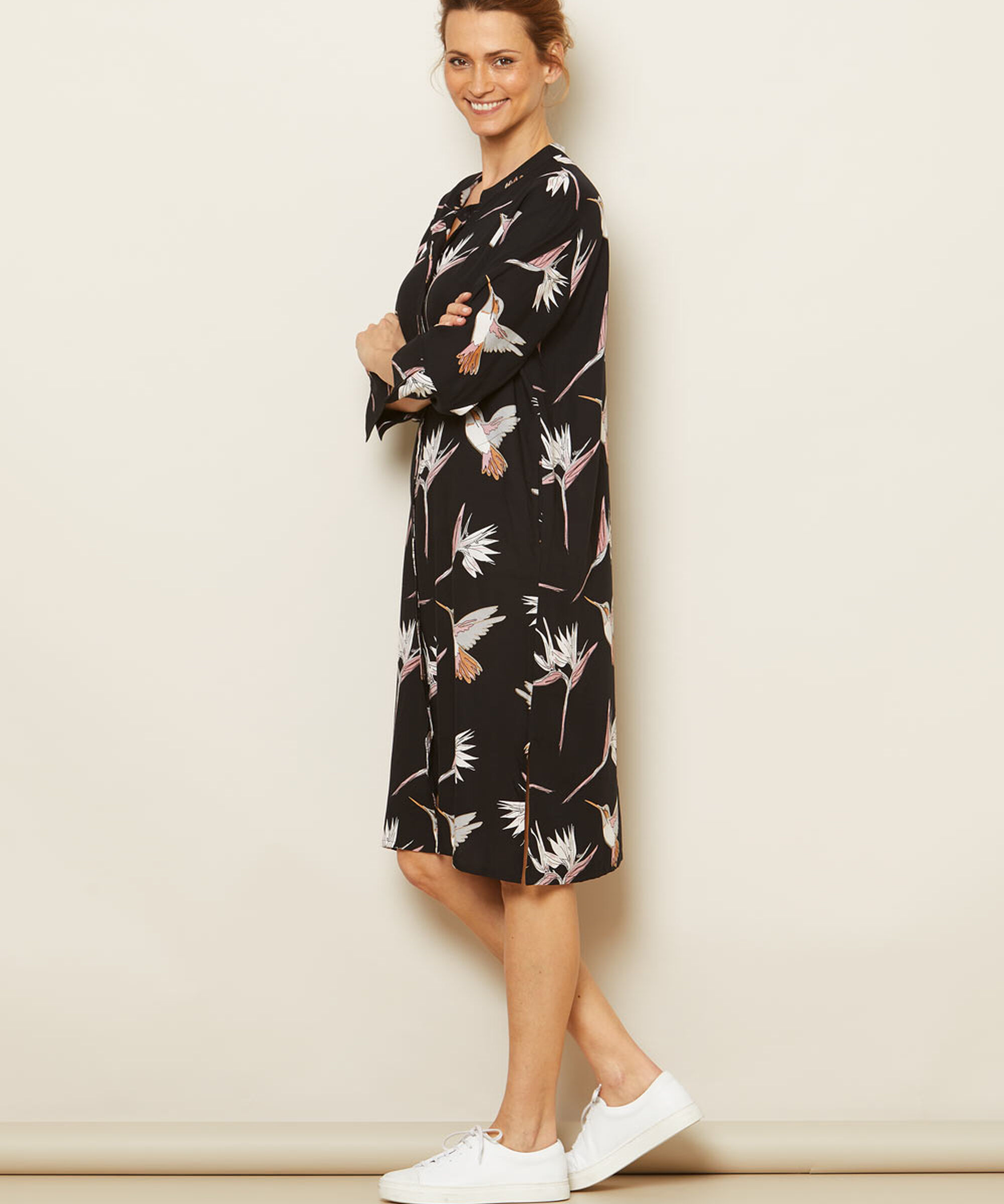 NIMES KLÄNNING, Ash rose