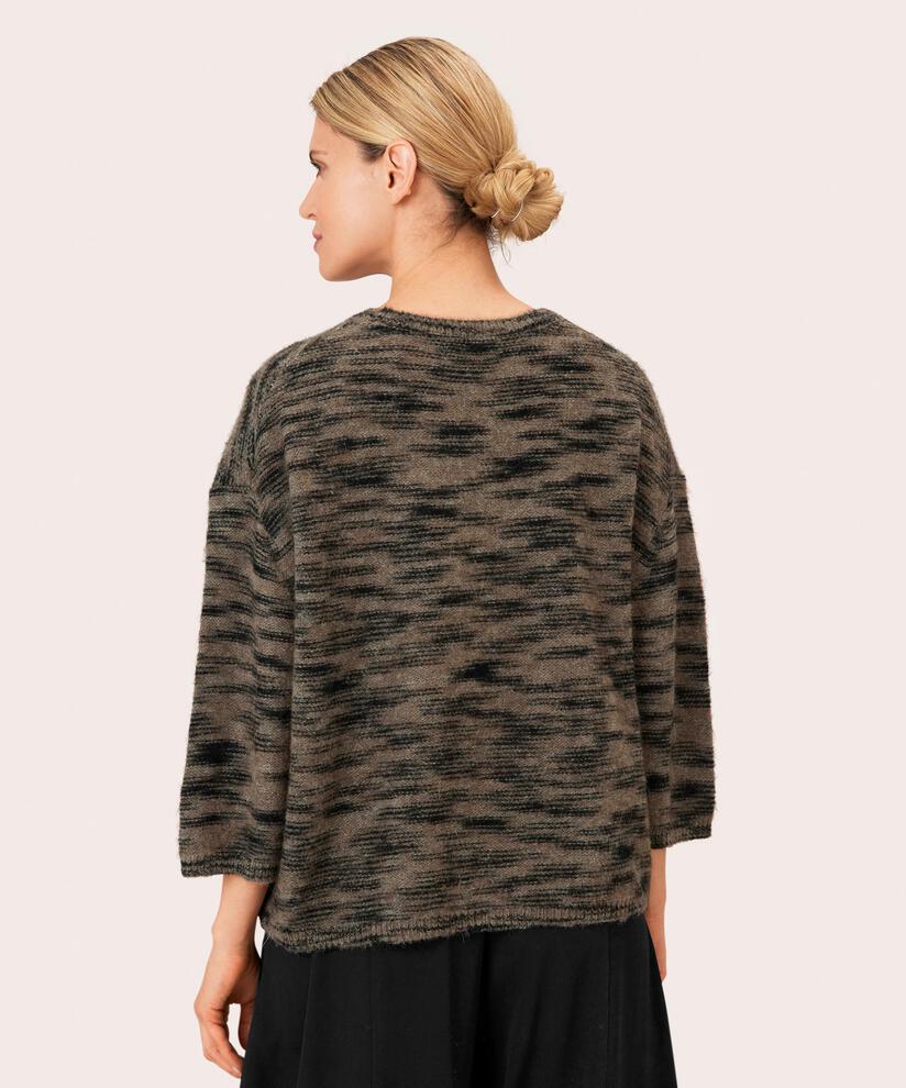 Florisa Top, Coffee Bean