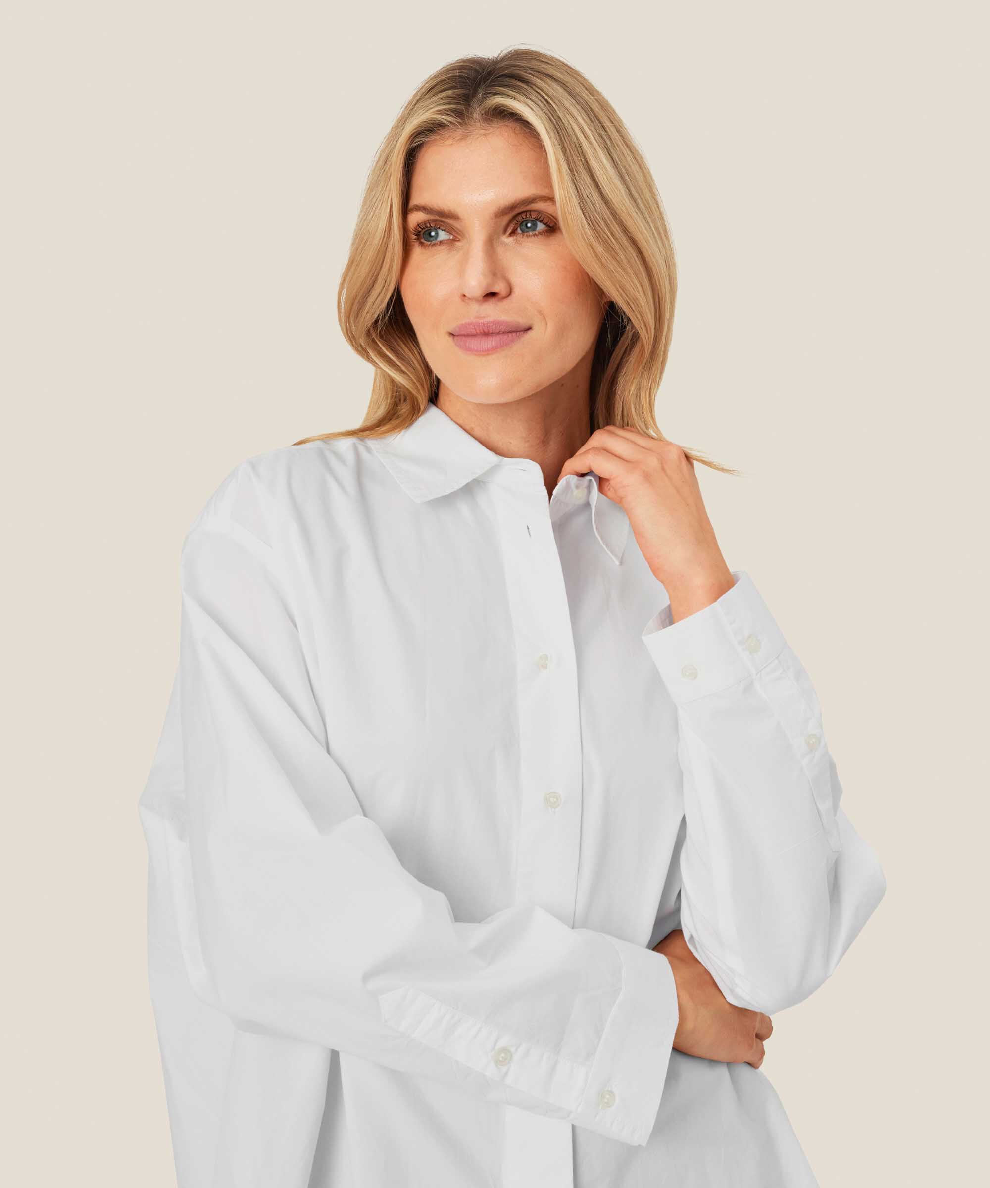 Idette Skjorta, White