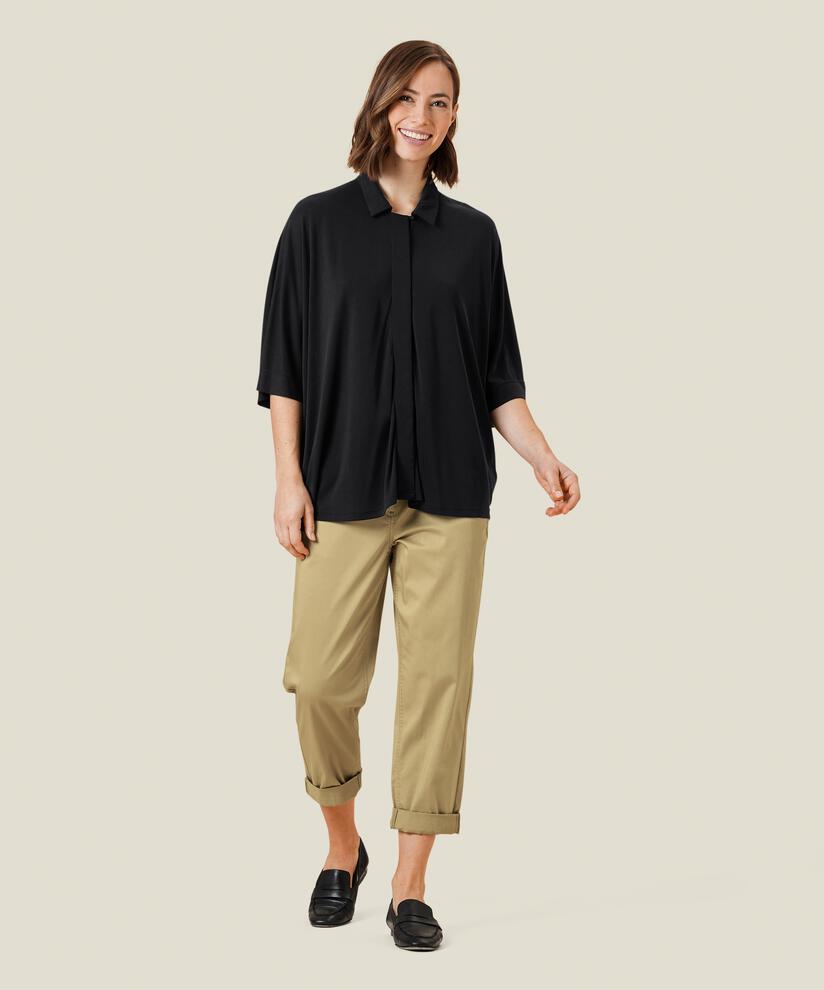 Irana JERSEY Skjorta, Black