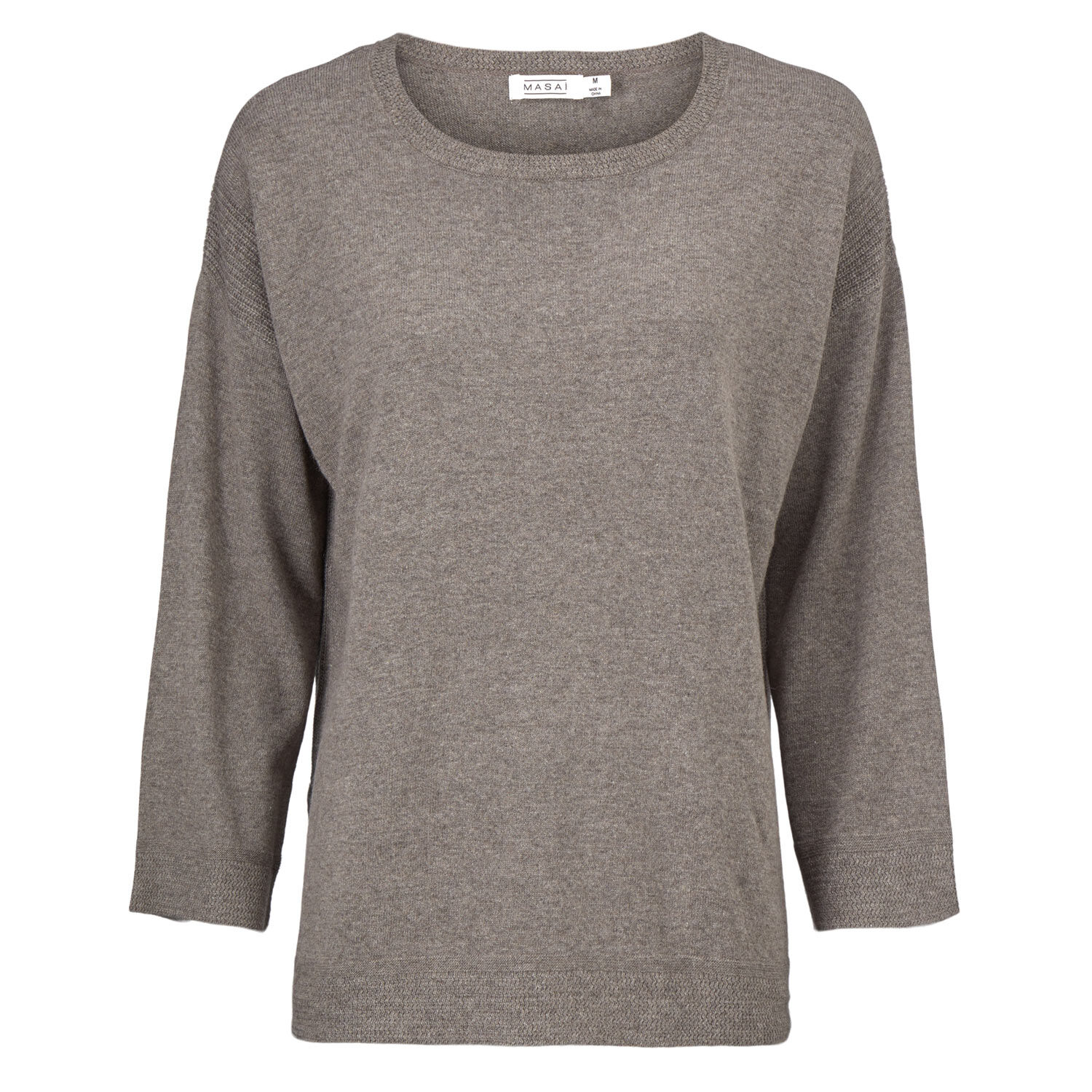 FANILSA TOPP, Brown melange