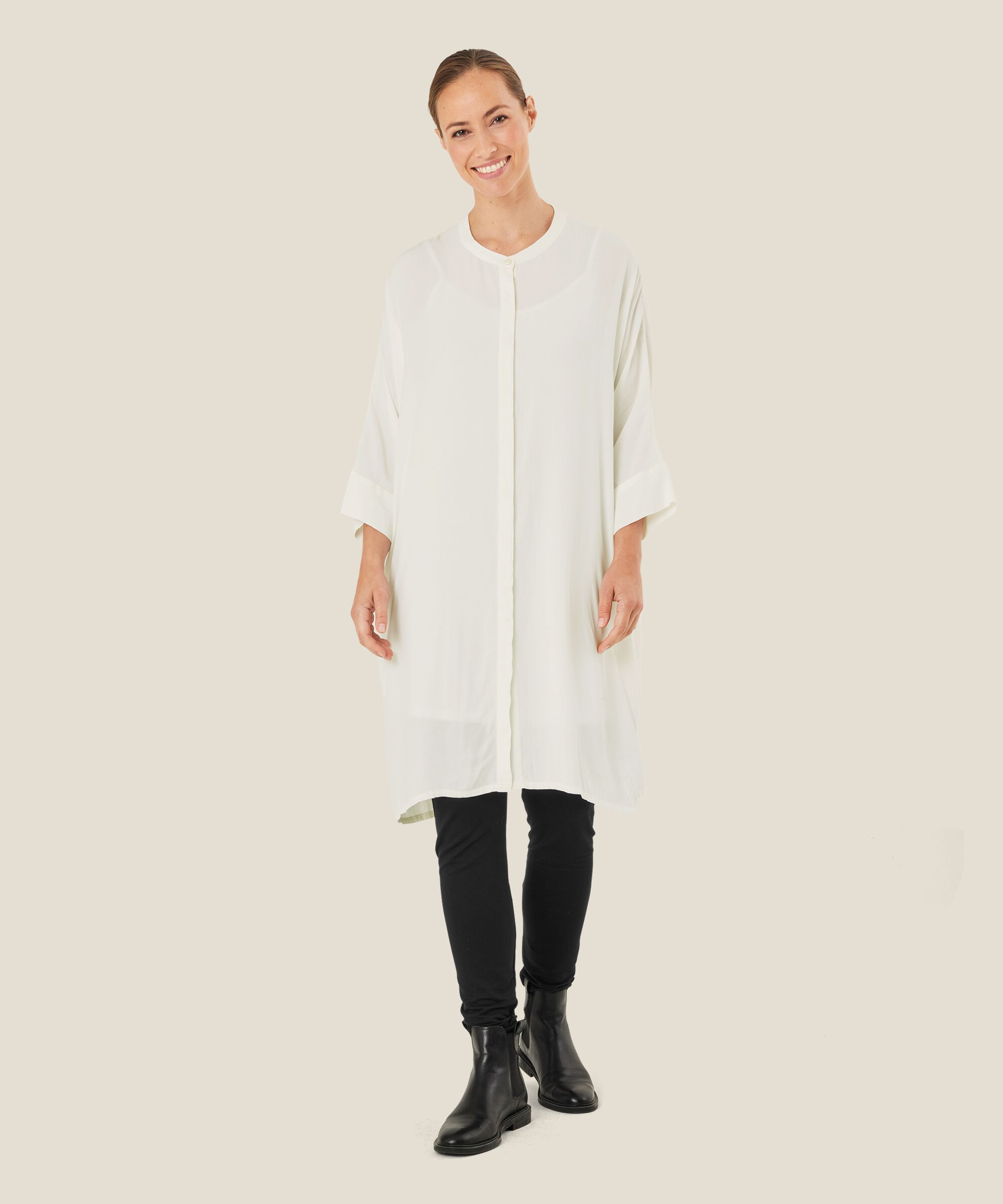 Iosetta Skjortklänning, Cream