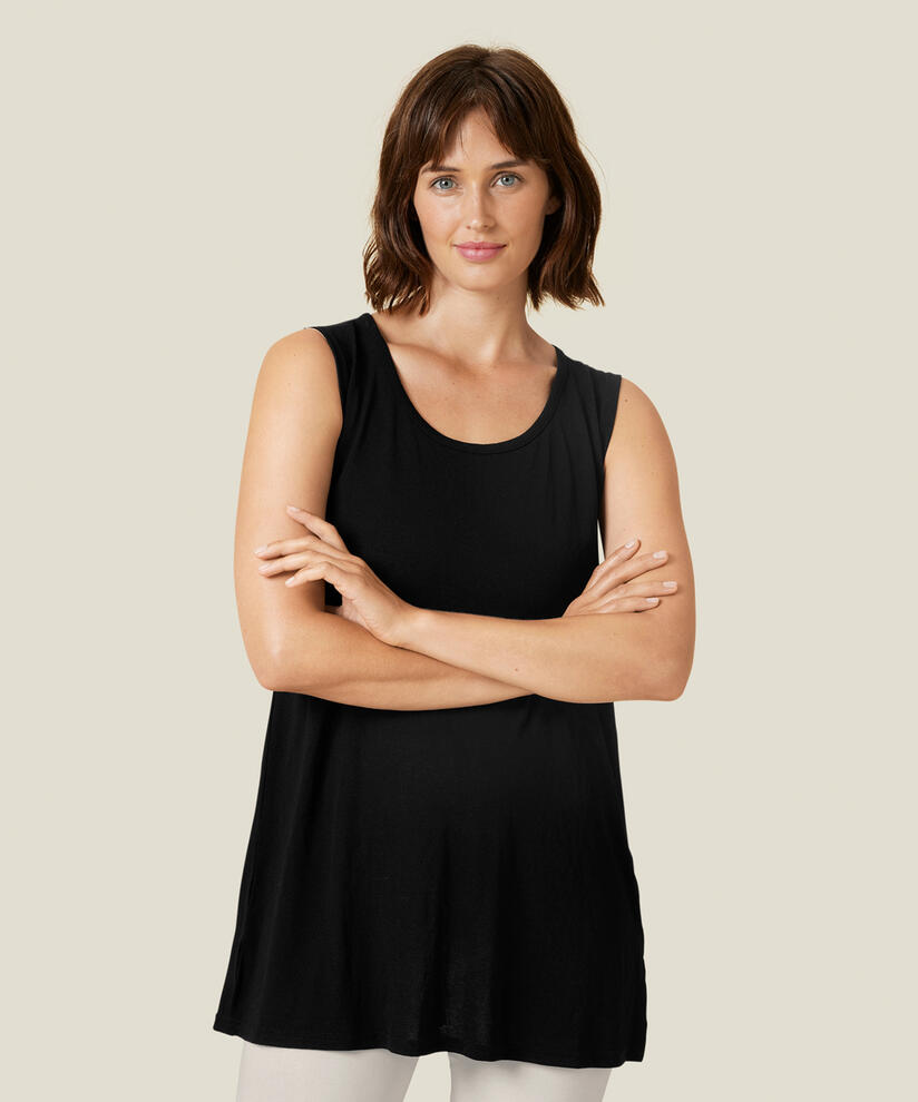 Elta JERSEY Topp, Black