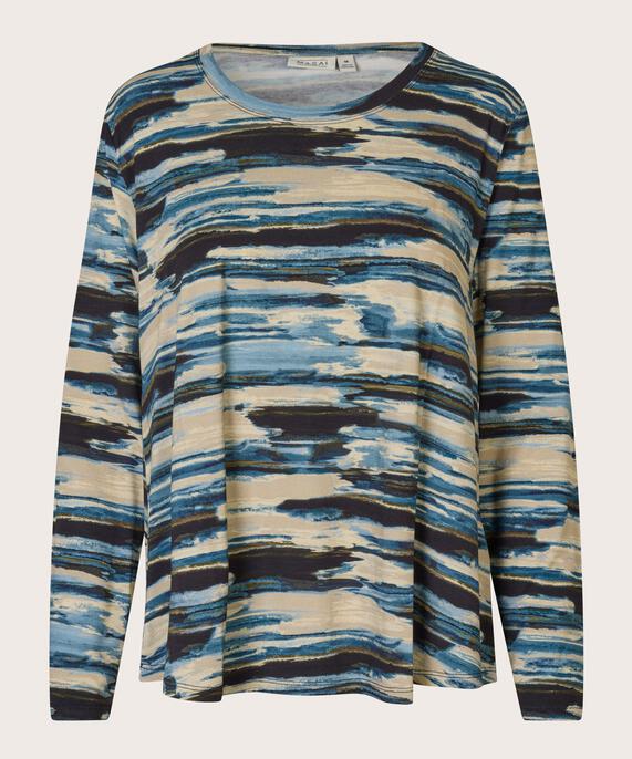 Badisna JERSEY Topp, Blue Fog