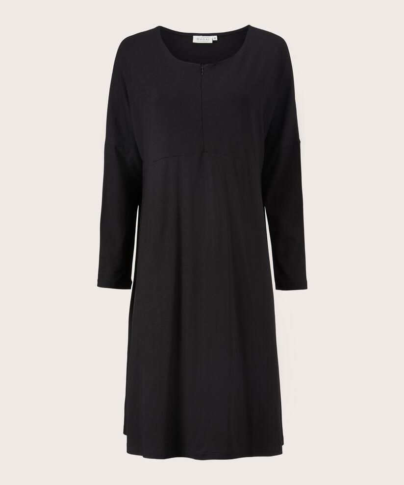 Nabsa JERSEY Klänning, Black