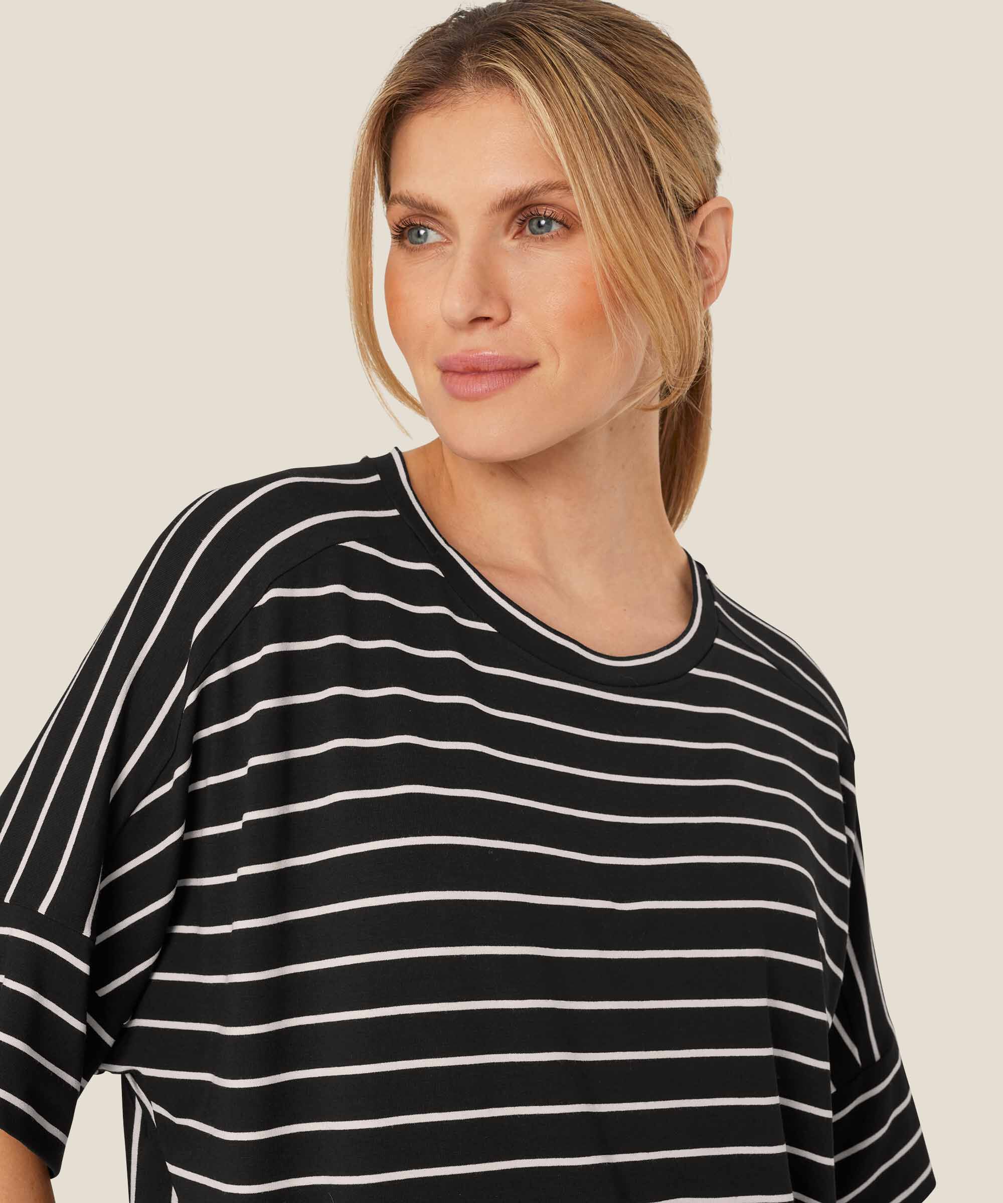 Birgitt JERSEY Topp, Black