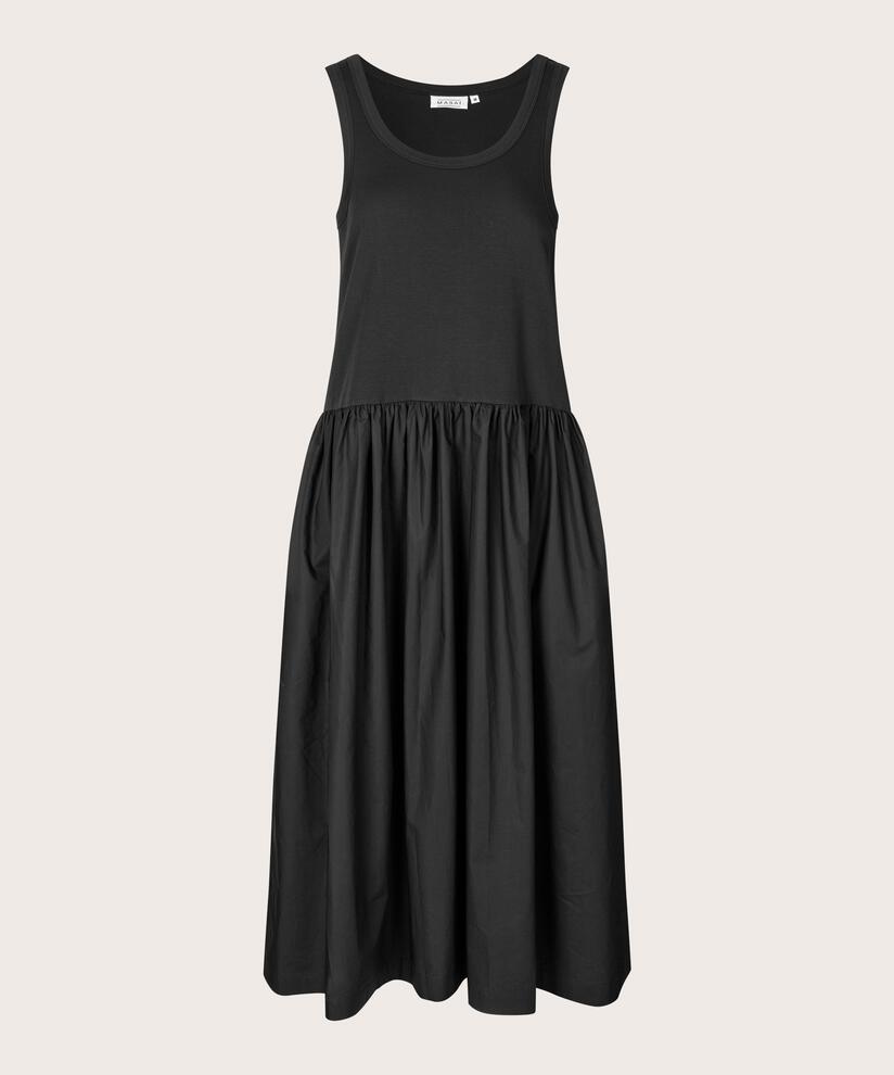 Naha JERSEY Klänning, Black