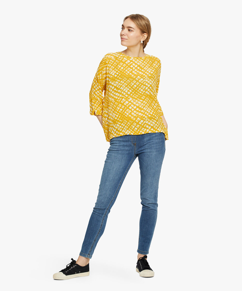 PAPIA BUKSER, Blue Denim