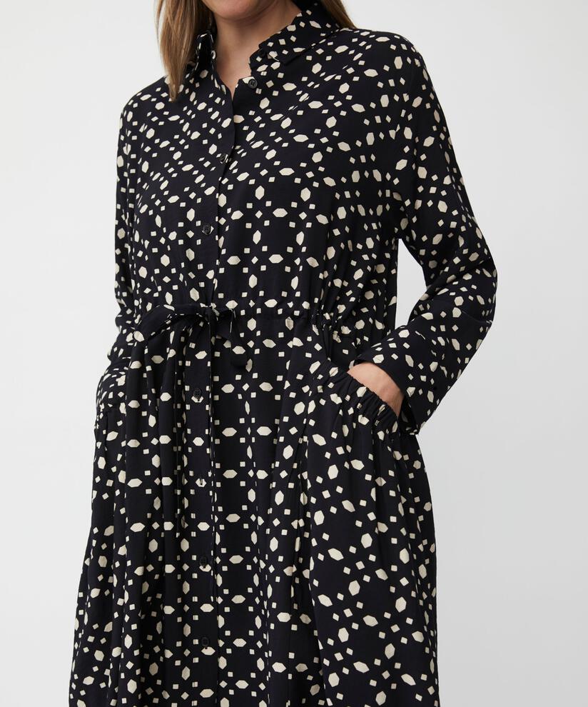 Novany Skjortklänning, Black