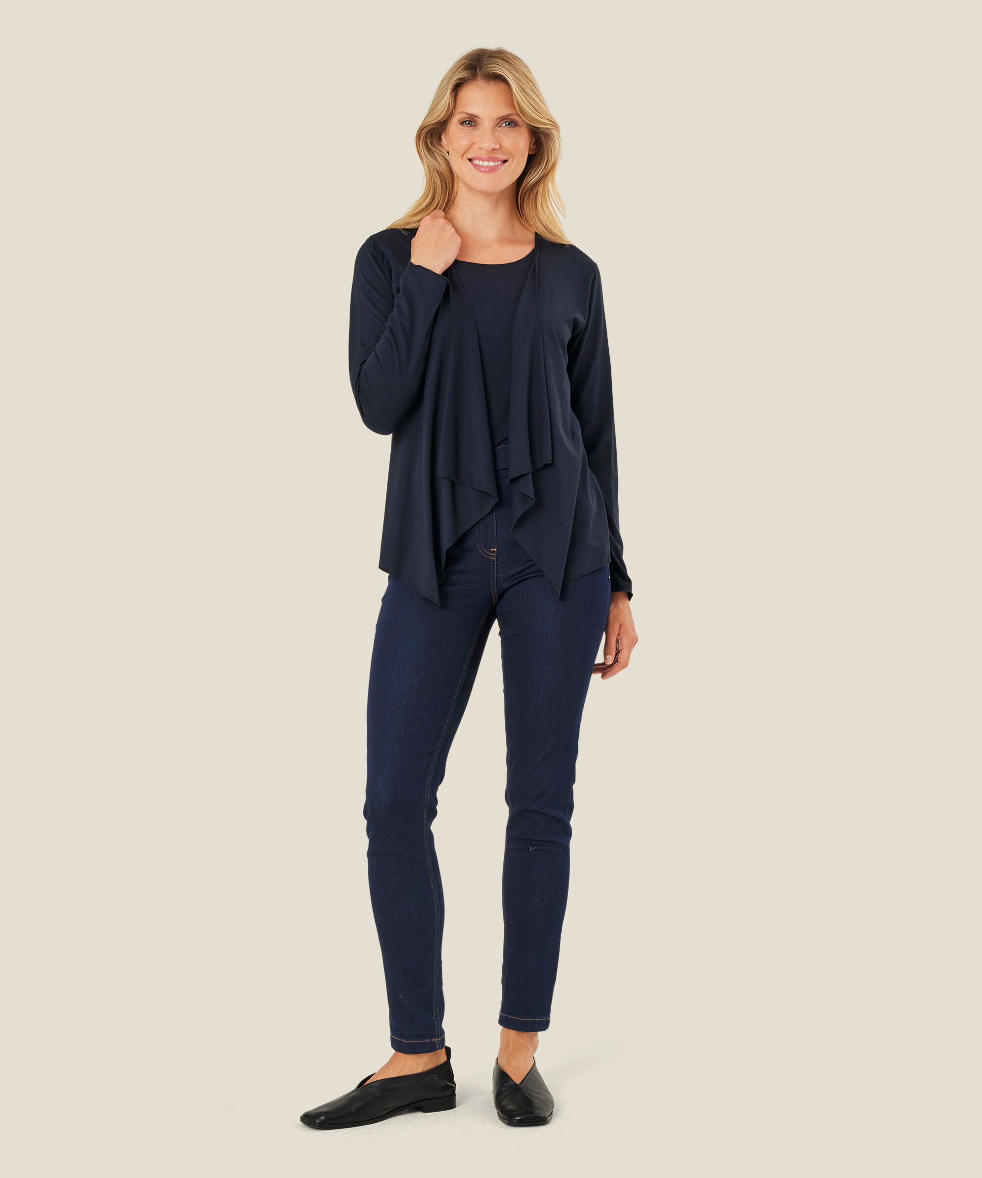 Itally JERSEY Kofta, Navy