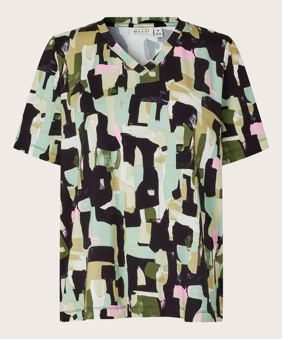 Dodina Jersey Topp, Frosty Green