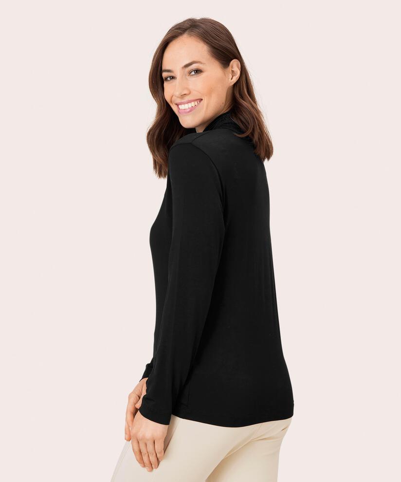 Brunis JERSEY Topp, Black