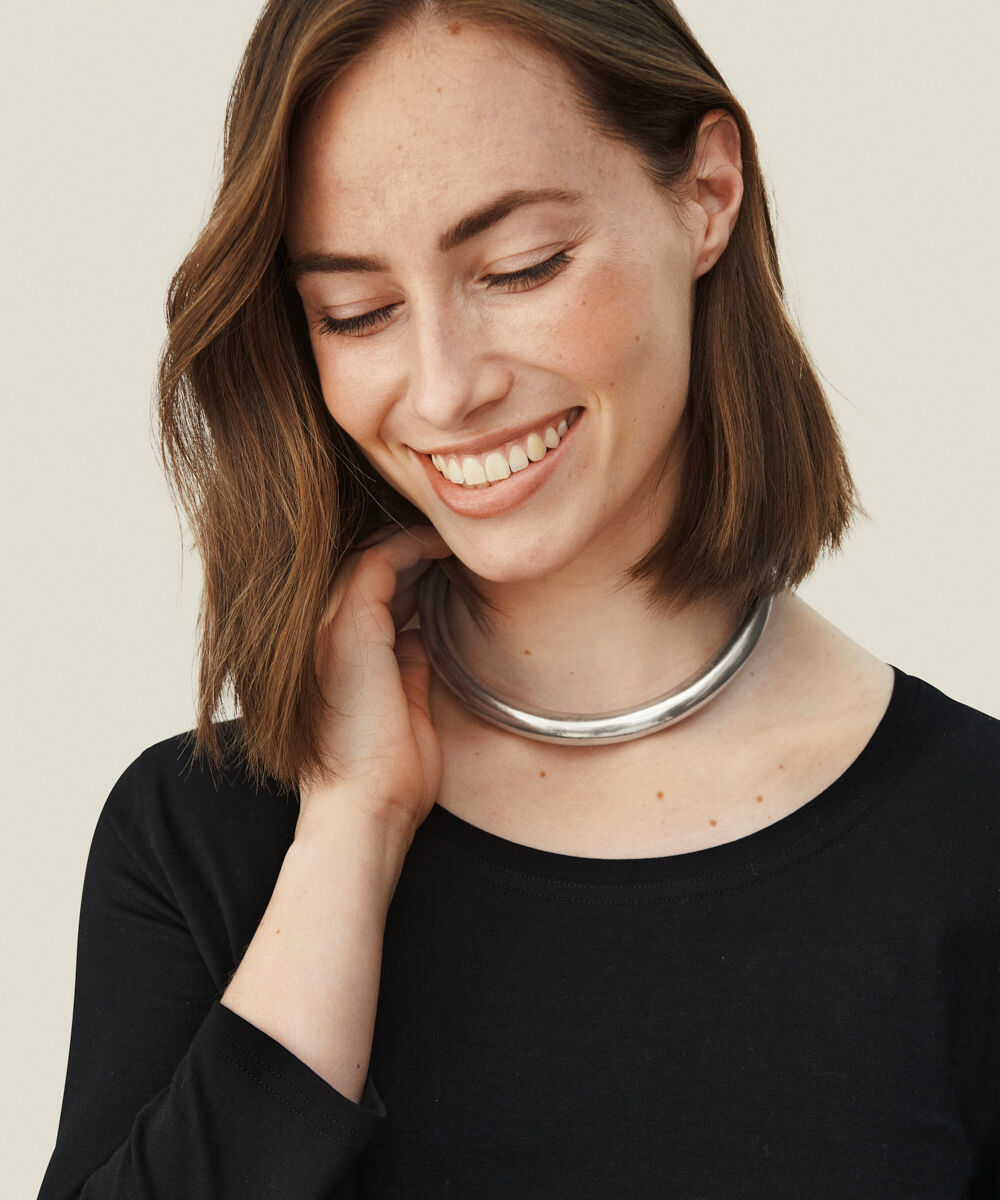 RENELLE HALSBAND, Silver