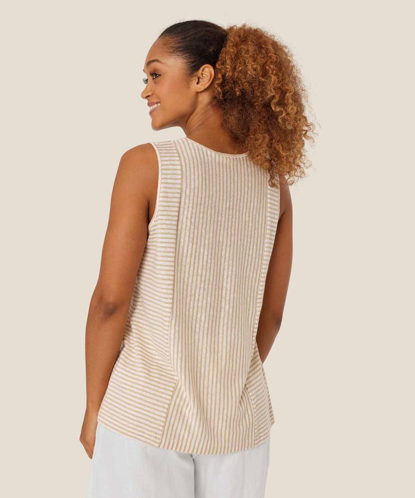 Da JERSEY Topp, Pale Khaki